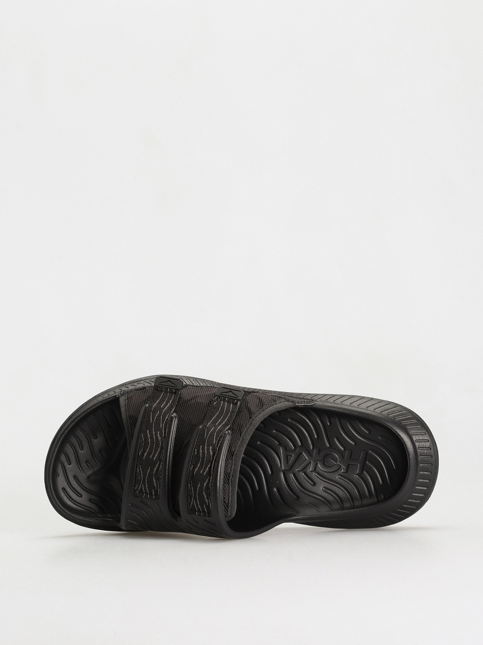Hoka One One Ora Luxe Flip-flop papucsok (black/black)