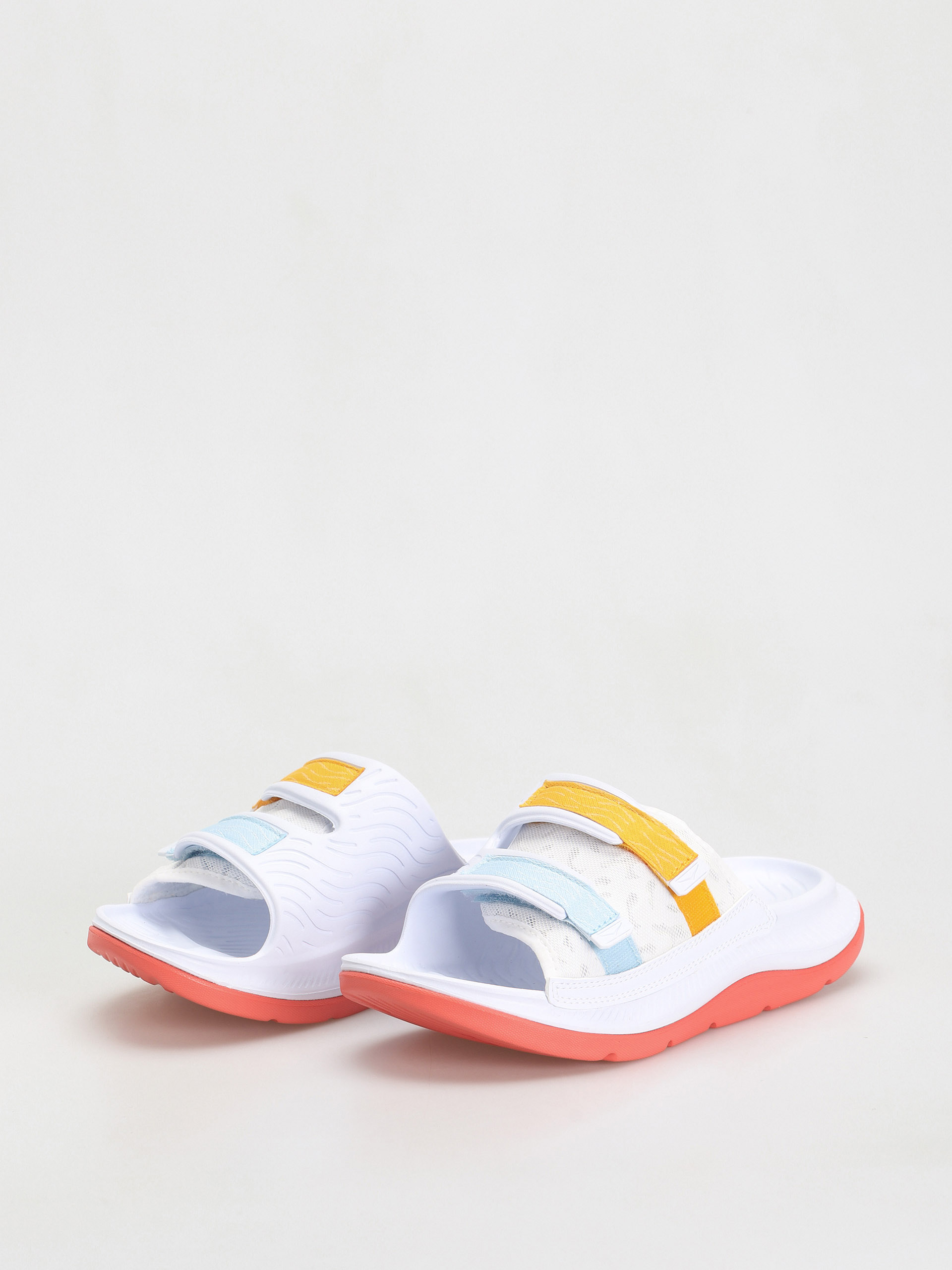 Hoka One One Ora Luxe Flip-flop papucsok (white/camellia)