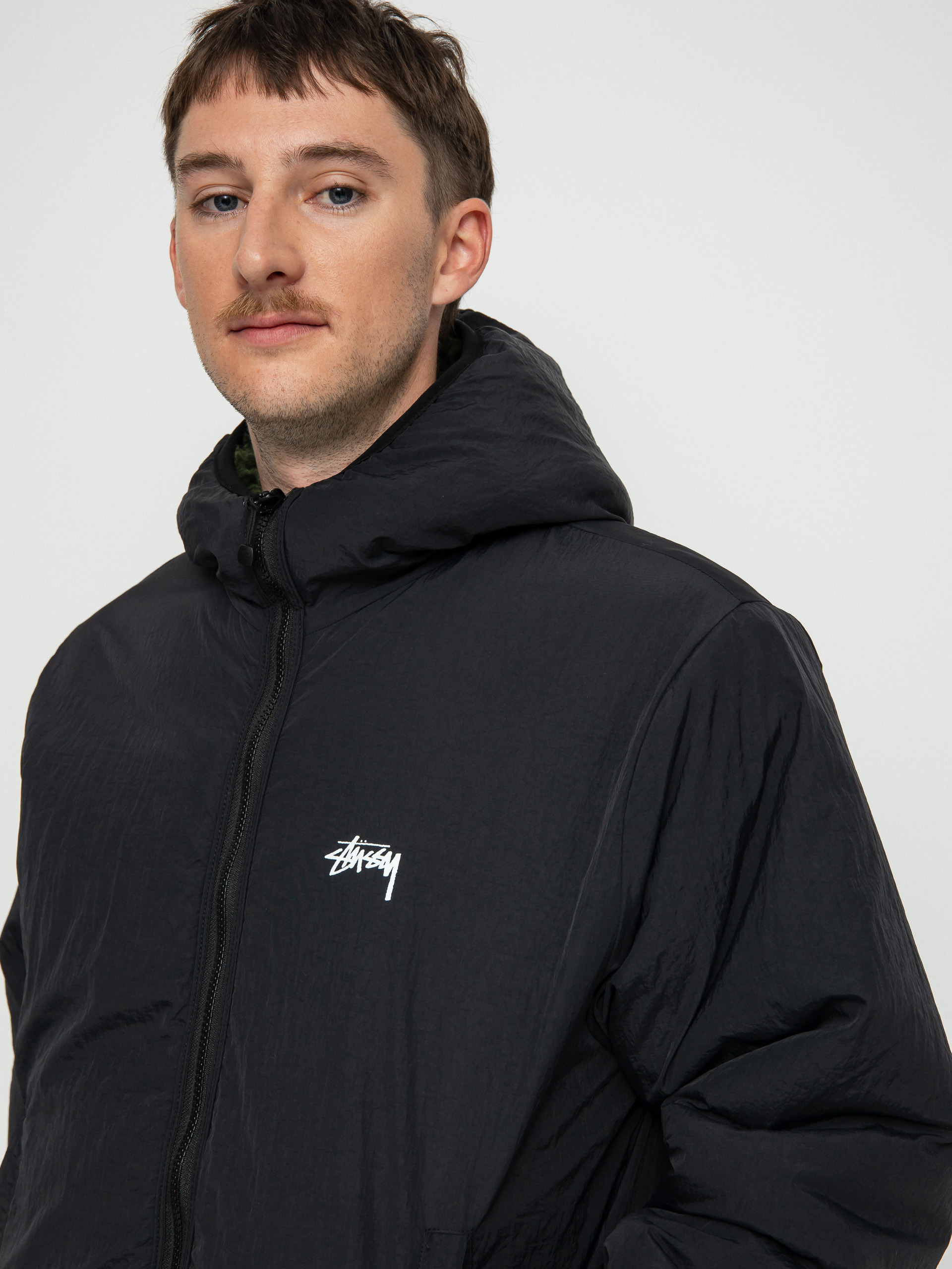 Stussy Sherpa Dzseki (olive)