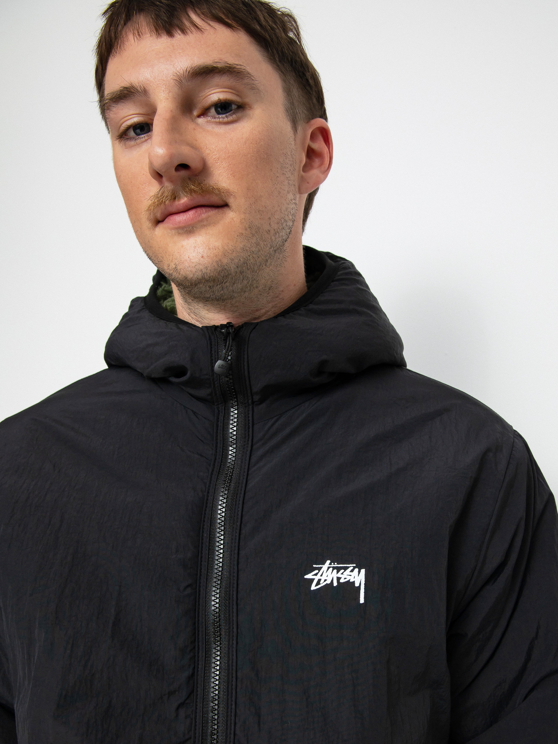 Stussy Sherpa Dzseki (olive)