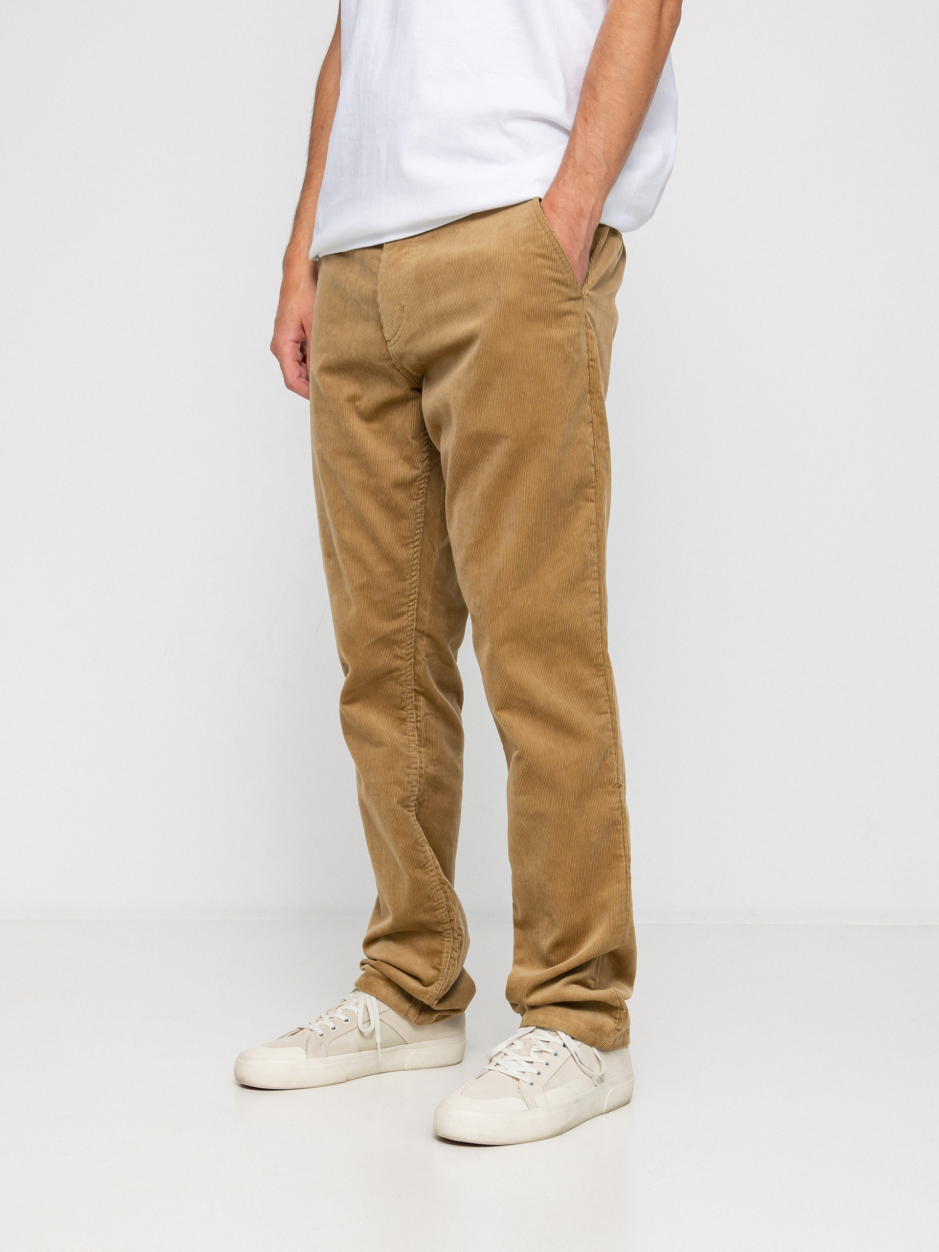 Brixton Choice Chino Regular Kisnadrág (khaki cord)