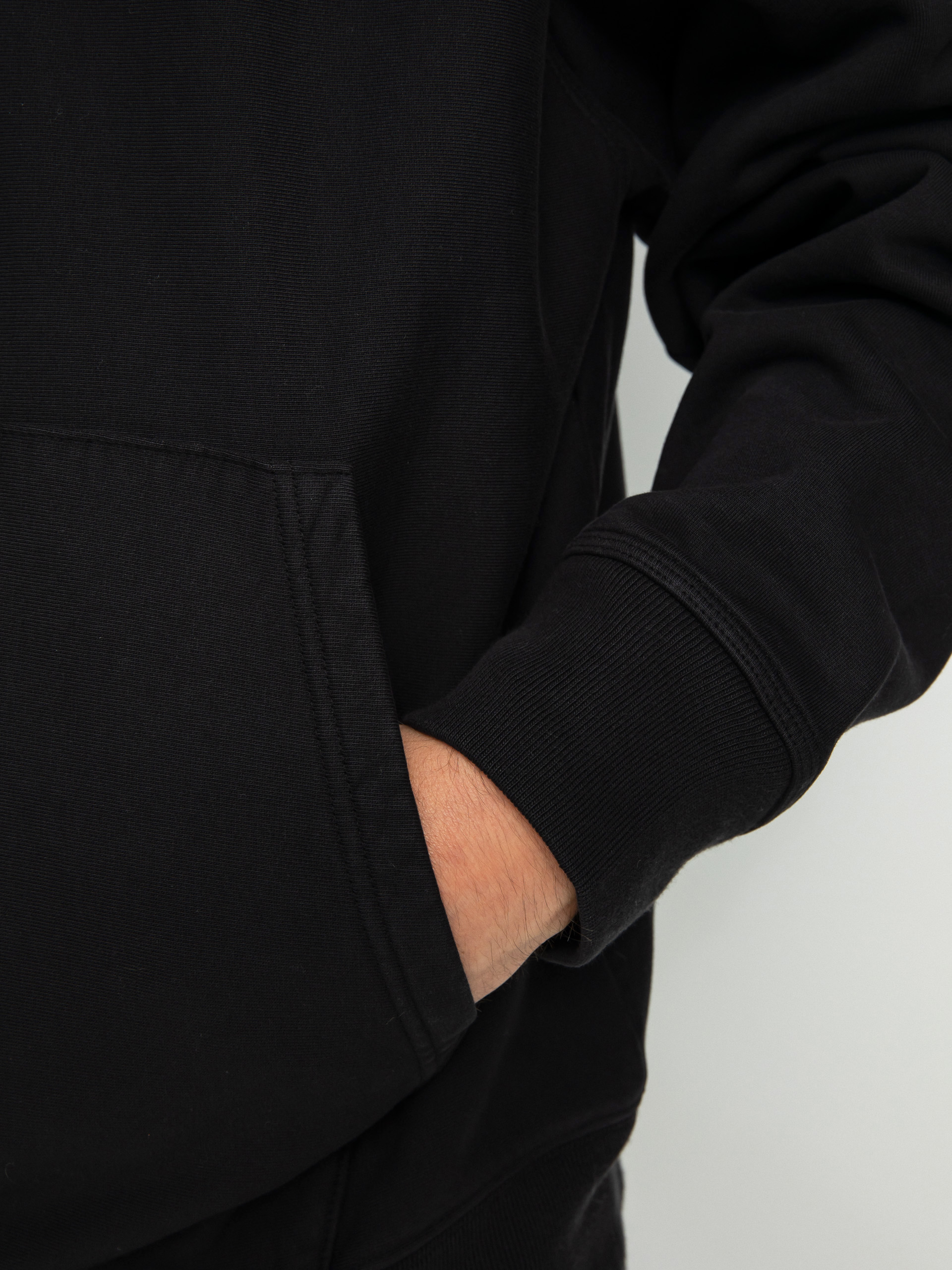 Stussy Stock Logo HD Kapucnis pulóver (black 22)