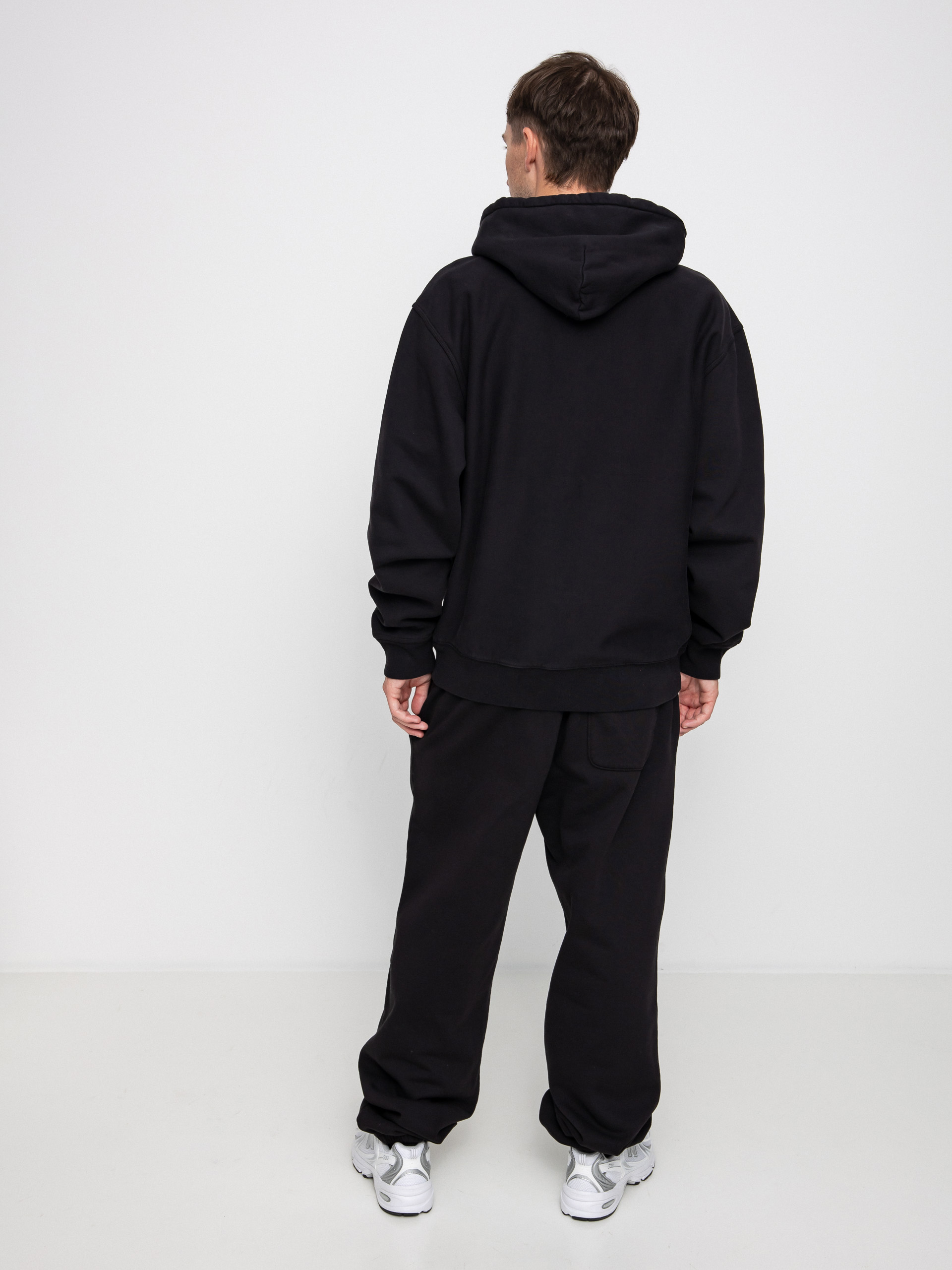 Stussy Stock Logo HD Kapucnis pulóver (black 22)