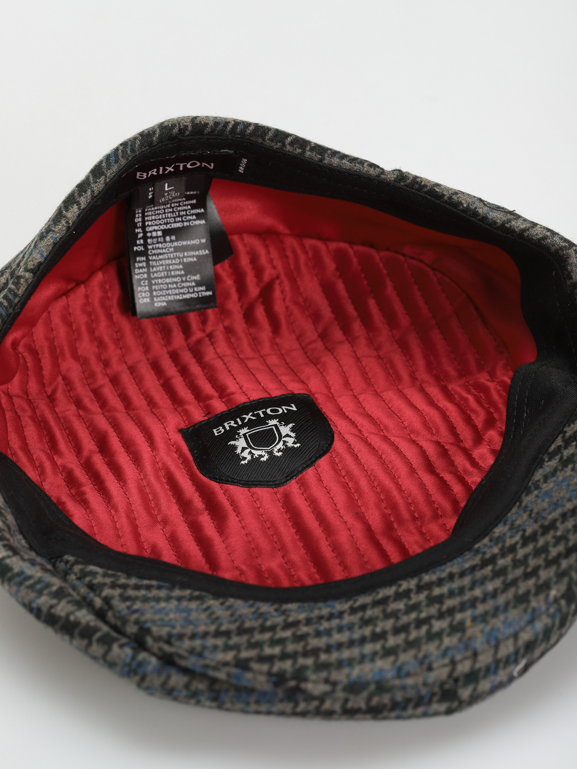 Brixton Brood Snap Cap Flat cap (heather rock/indie teal)