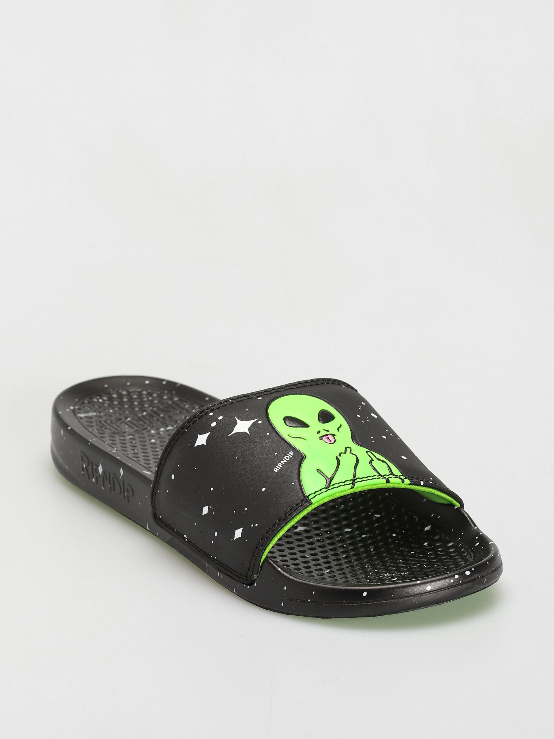 RipNDip We Out Here Flip-flop papucsok (black/neon green)