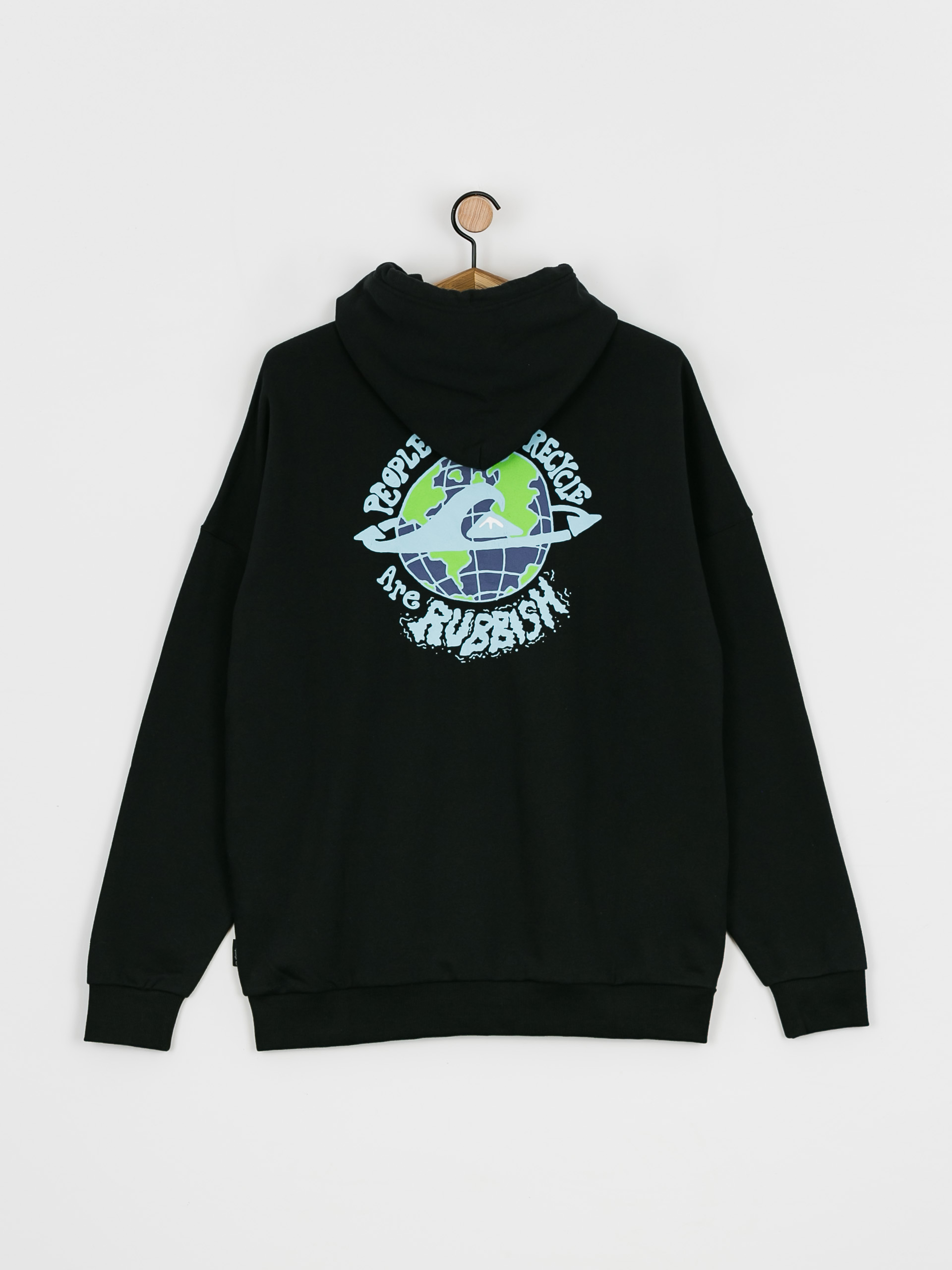 Quiksilver Ocean HD Kapucnis pulóver (black)