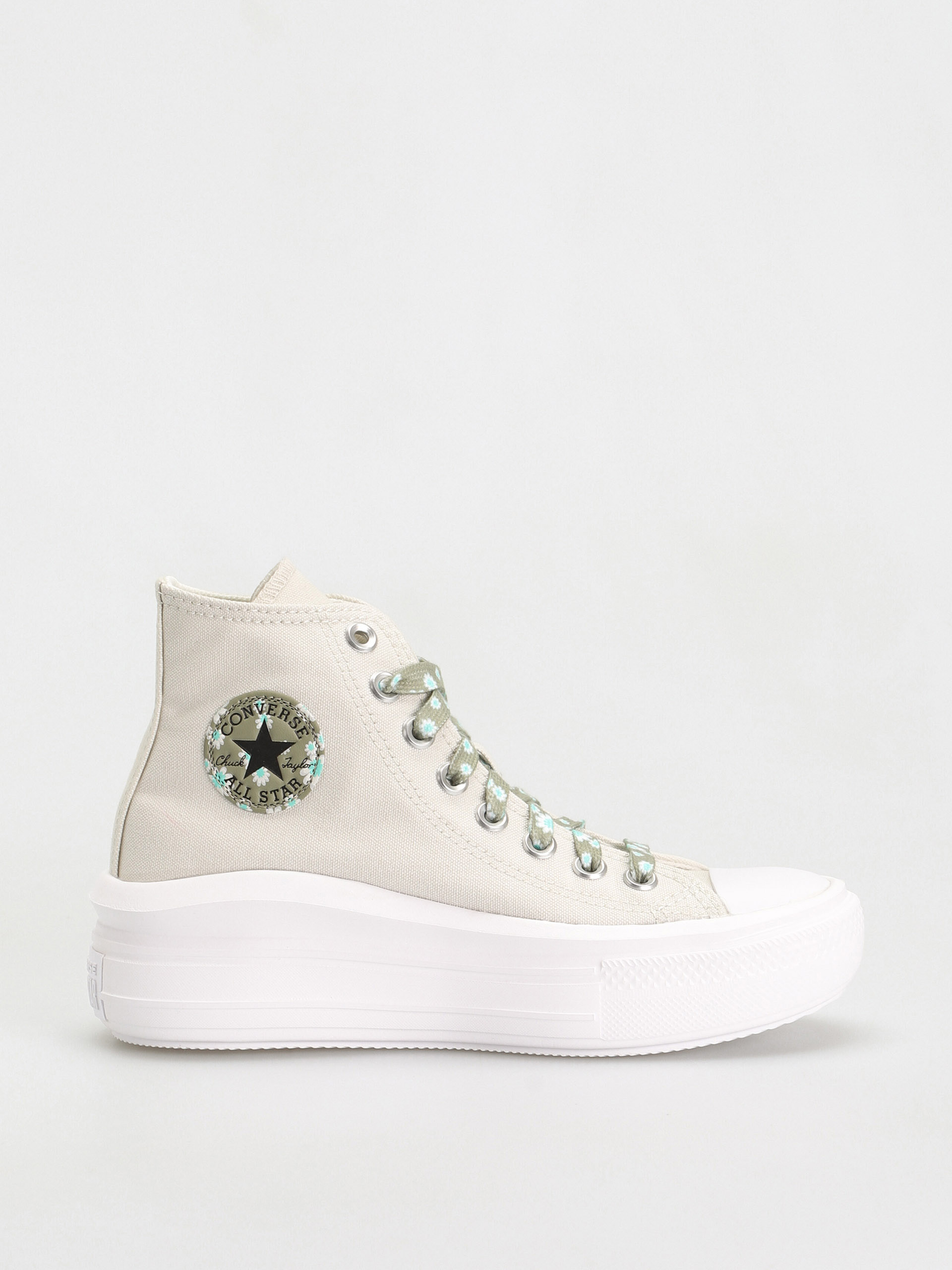 Converse Chuck Taylor All Star Move Hi Cipők Wmn (light bone)