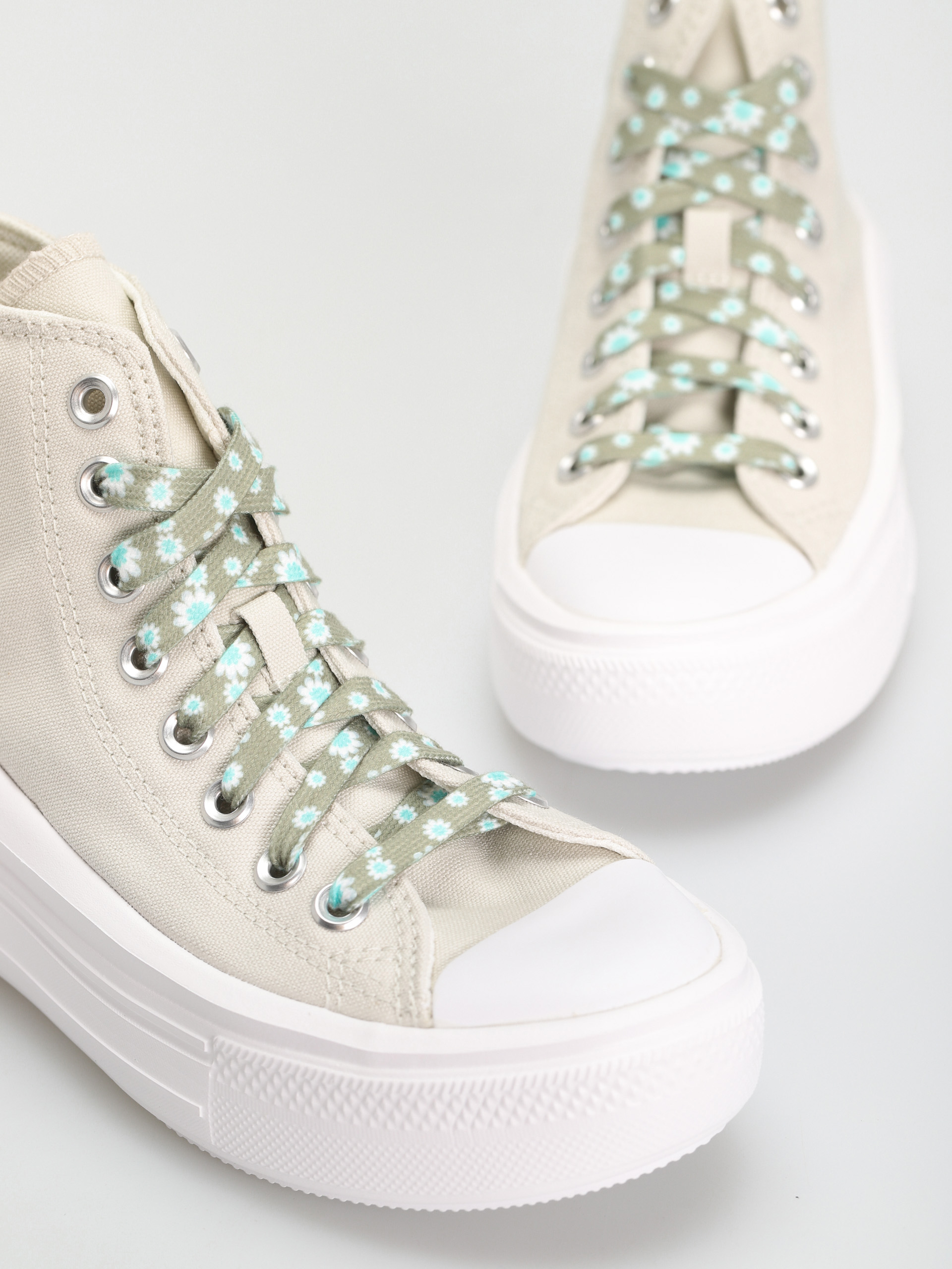 Converse Chuck Taylor All Star Move Hi Cipők Wmn (light bone)
