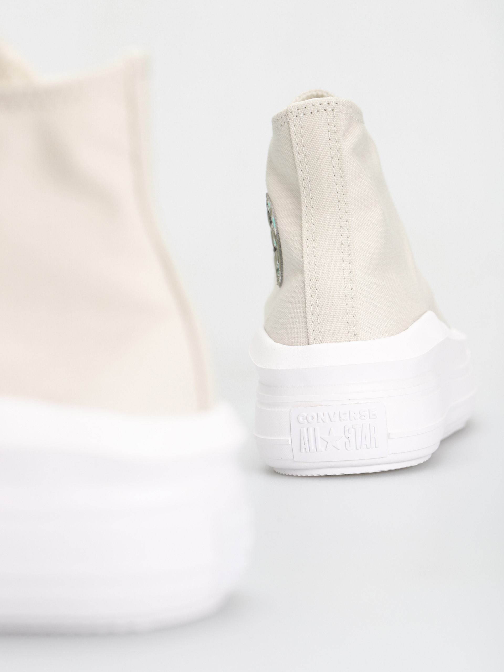 Converse Chuck Taylor All Star Move Hi Cipők Wmn (light bone)