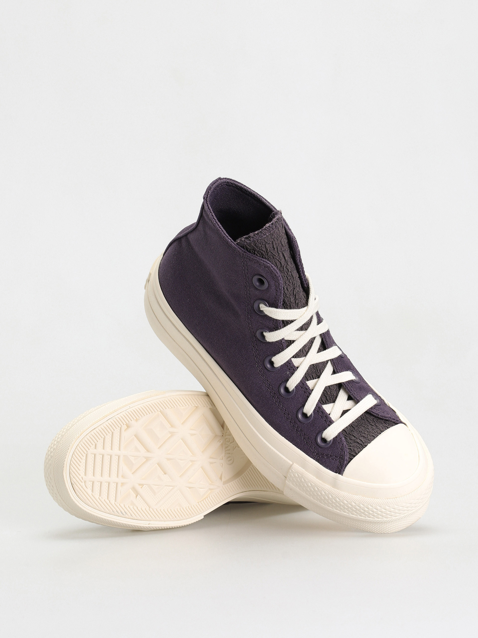 Converse Chuck Taylor All Star Lift Hi Tornacipők Wmn (dark raisin/dark raisin)