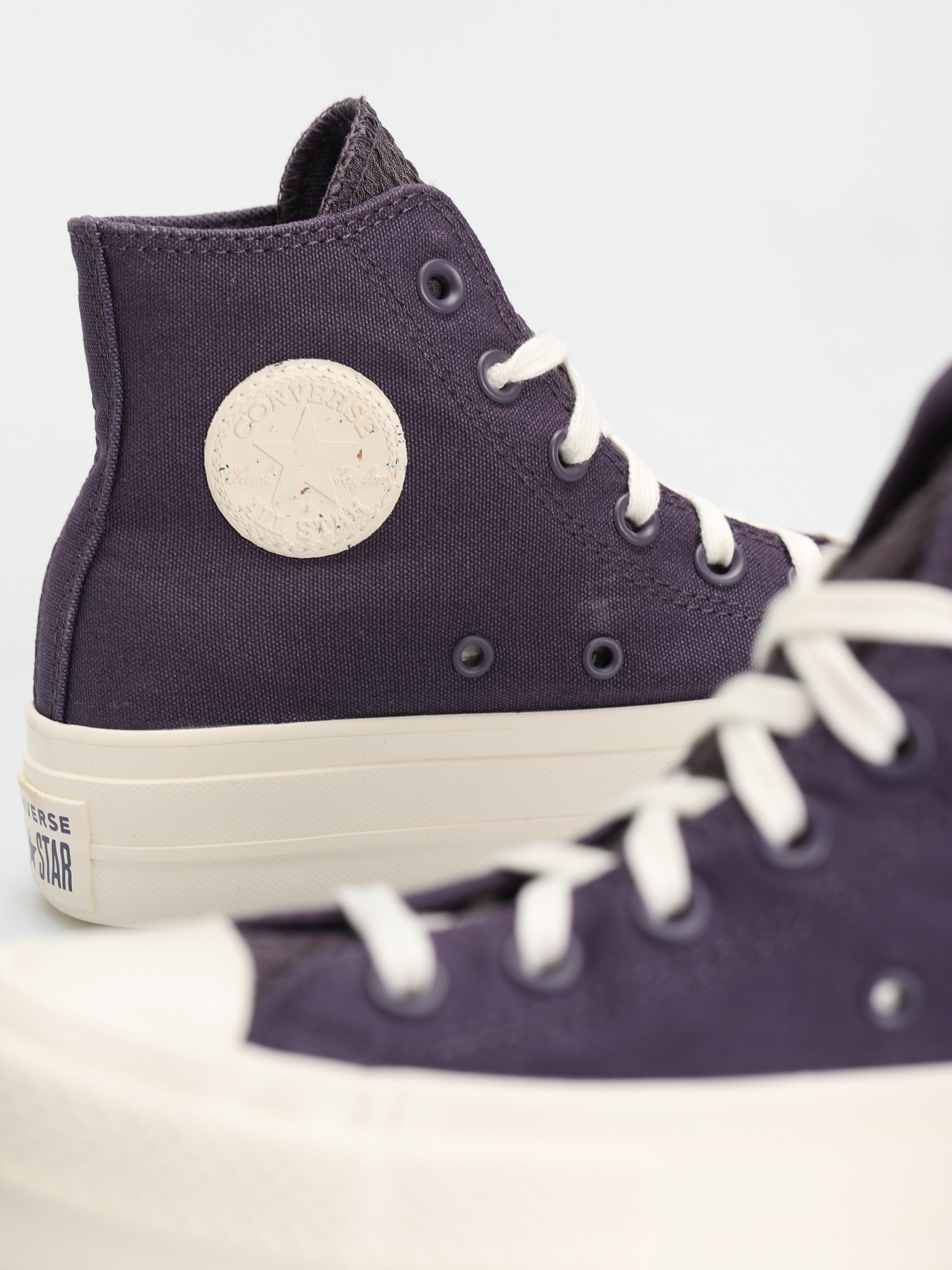 Converse Chuck Taylor All Star Lift Hi Tornacipők Wmn (dark raisin/dark raisin)