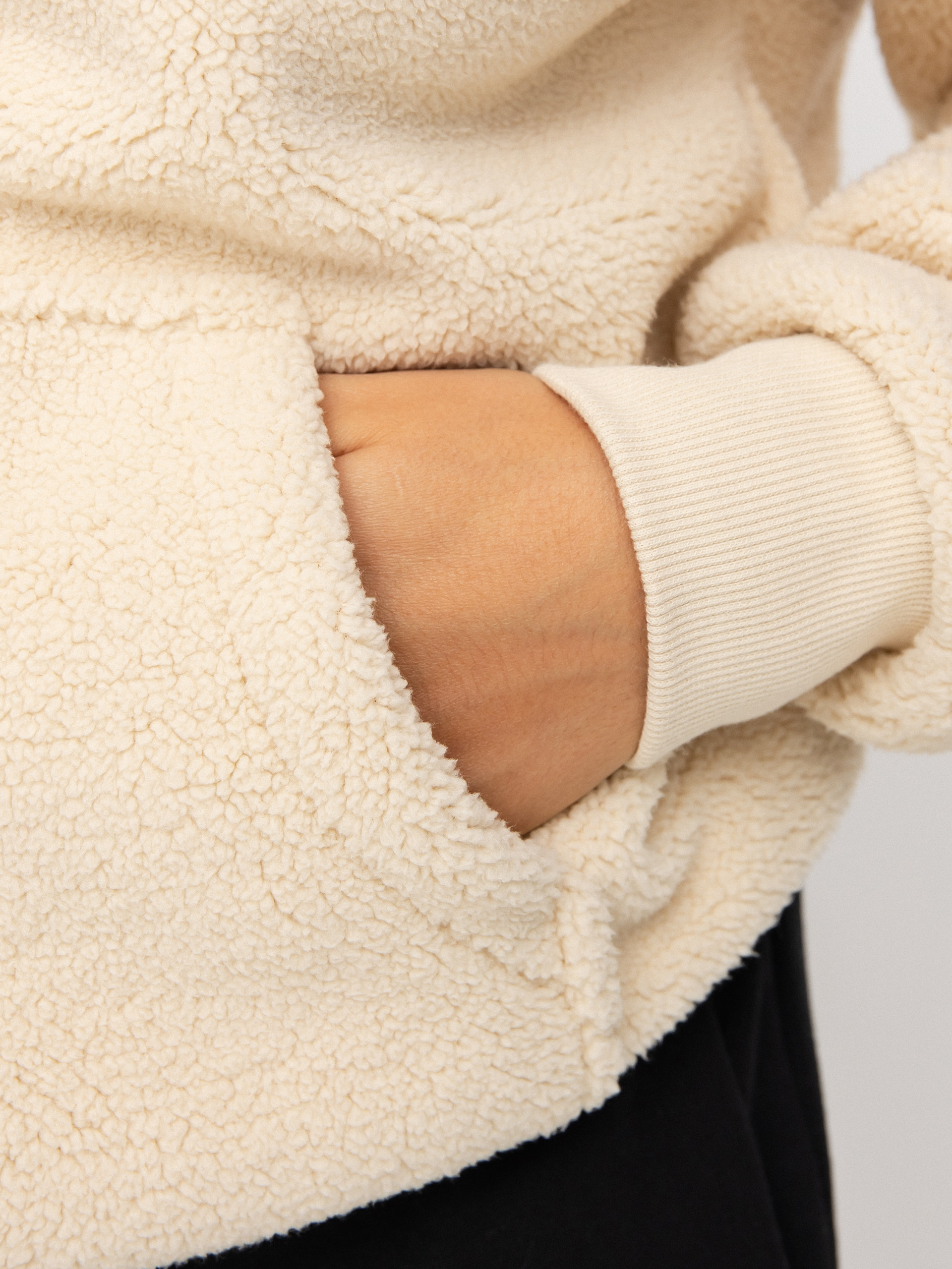 Roxy Call Me HD Kapucnis pulóver Wmn (tapioca)