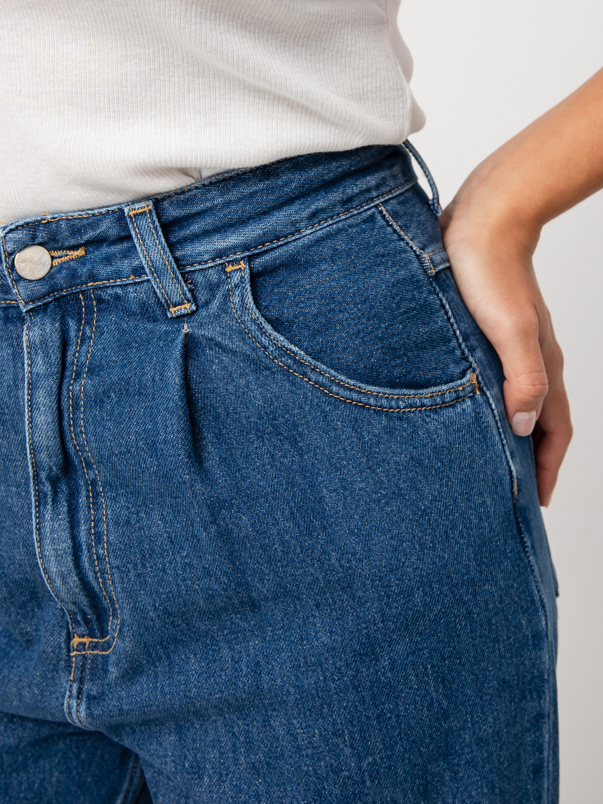 Carhartt WIP Stayton Kisnadrág Wmn (blue)