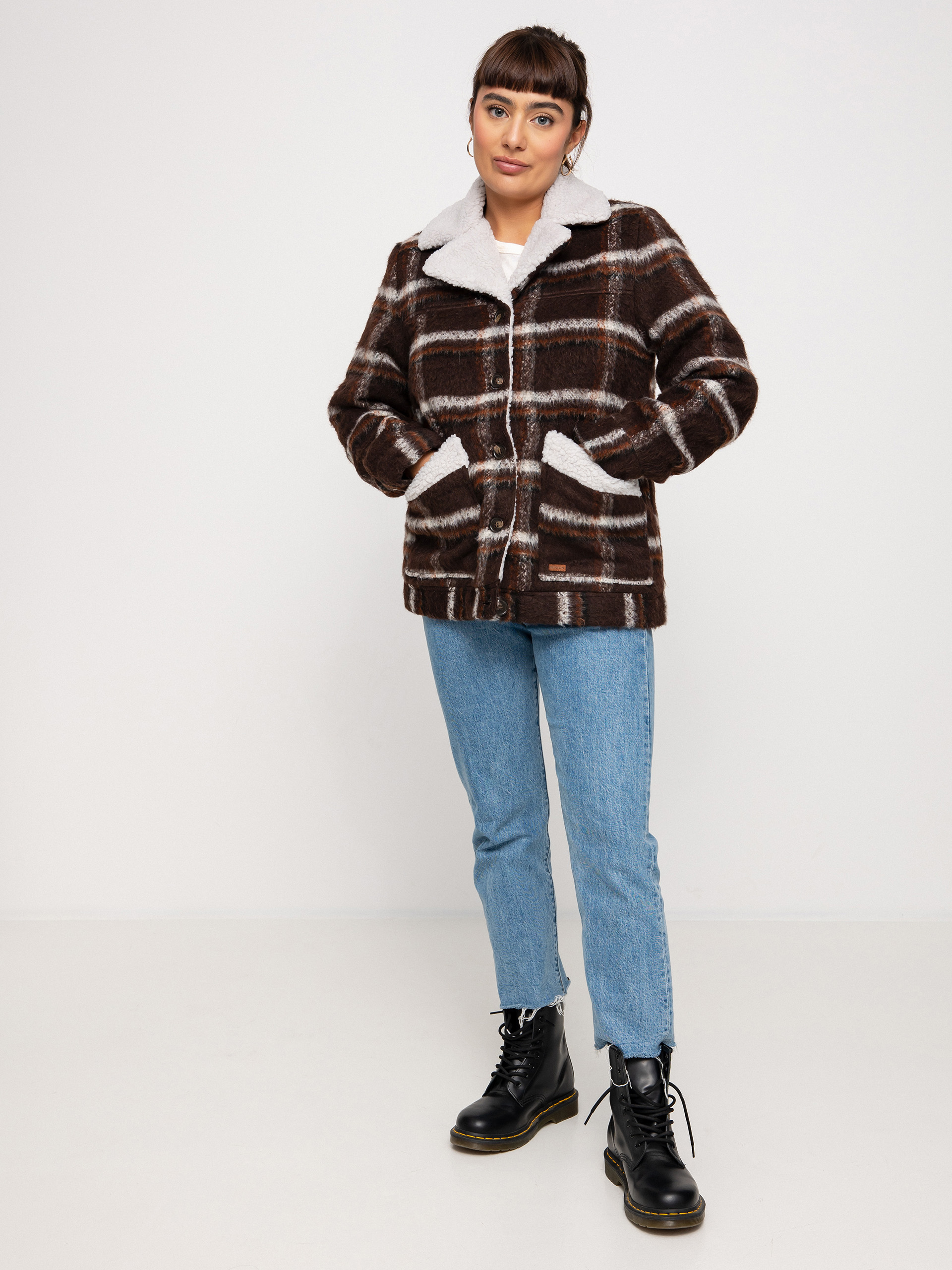 Brixton Nouvelle Coat Dzseki Wmn (seal brown)