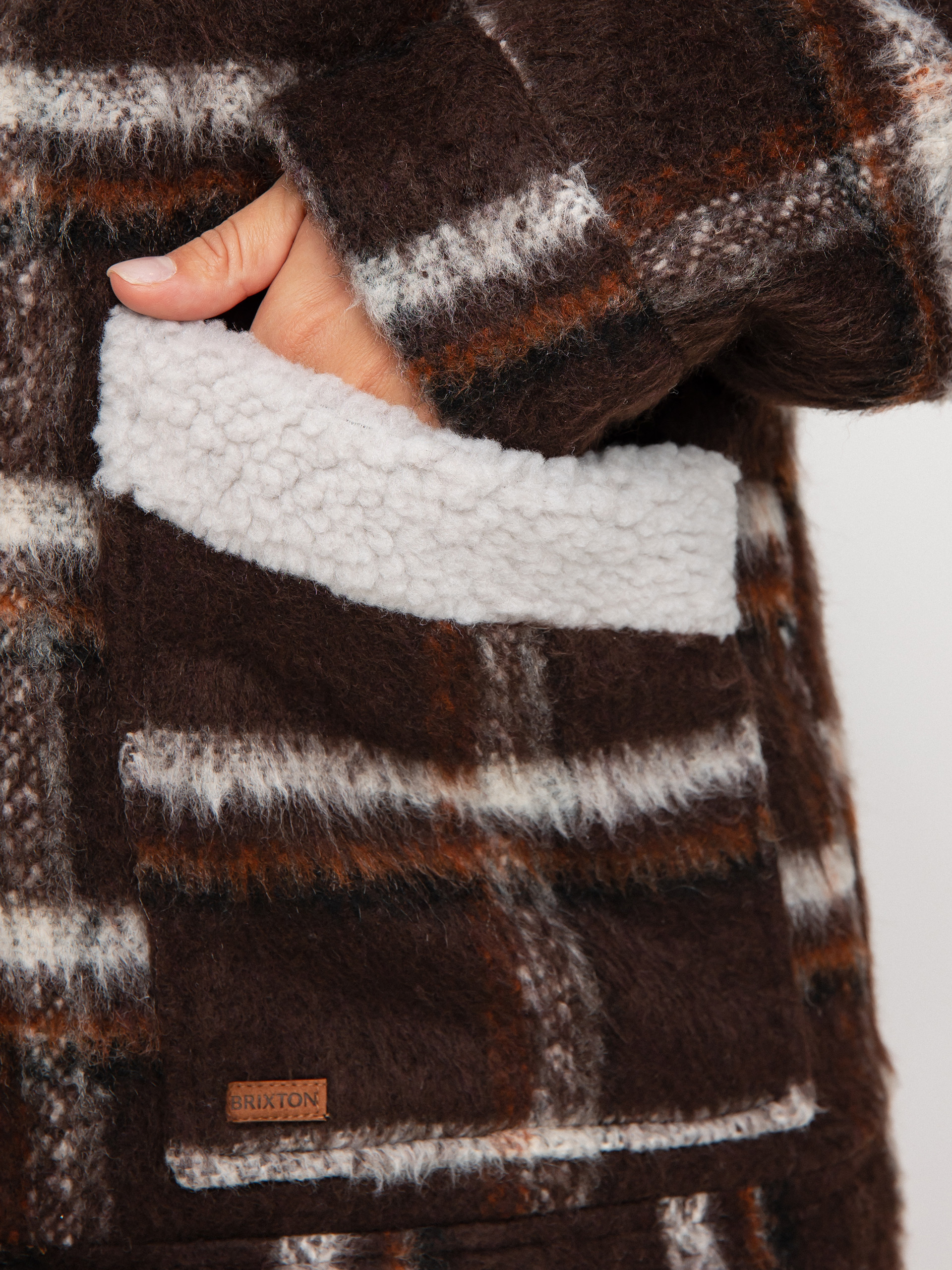 Brixton Nouvelle Coat Dzseki Wmn (seal brown)