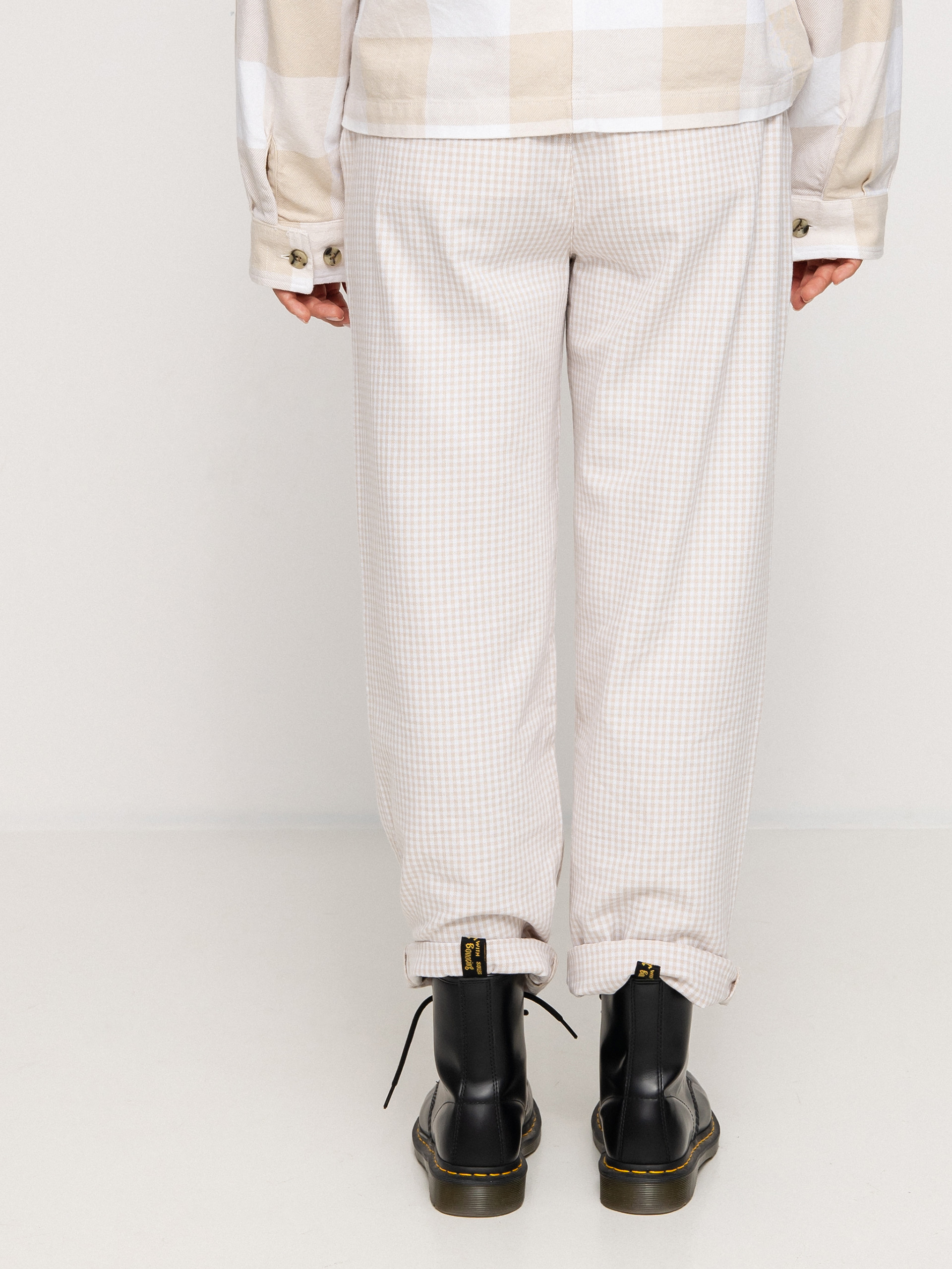 Brixton Victory Trouser Kisnadrág Wmn (beige gingham)