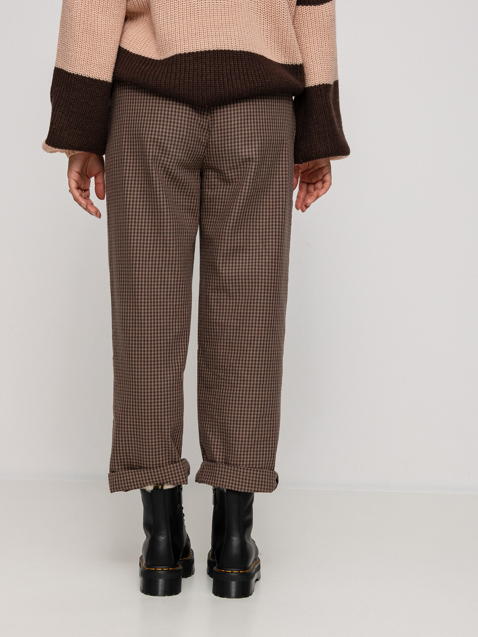 Brixton Victory Trouser Kisnadrág Wmn (pine bark gingham)