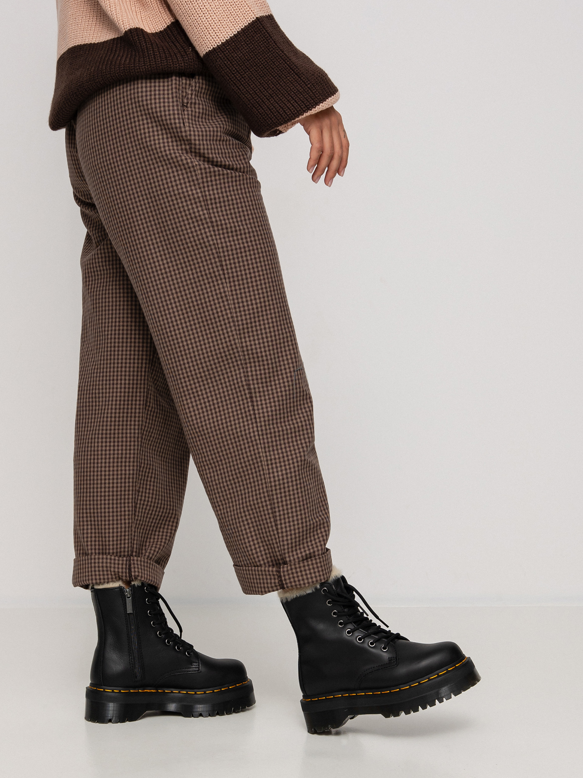 Brixton Victory Trouser Kisnadrág Wmn (pine bark gingham)