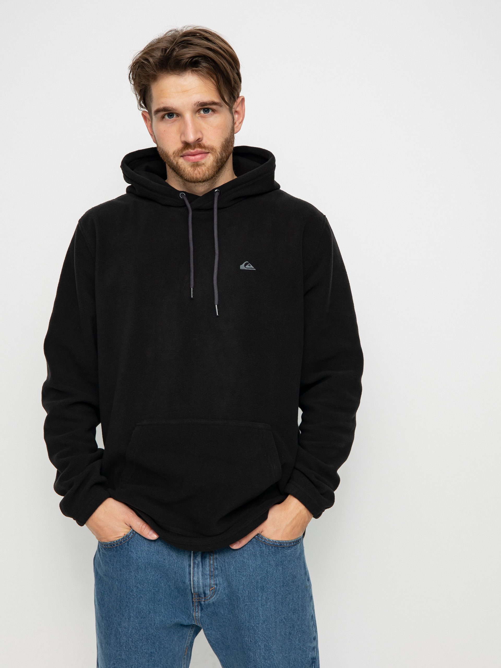 Quiksilver Essentials Polar HD Kapucnis pulóver (black)