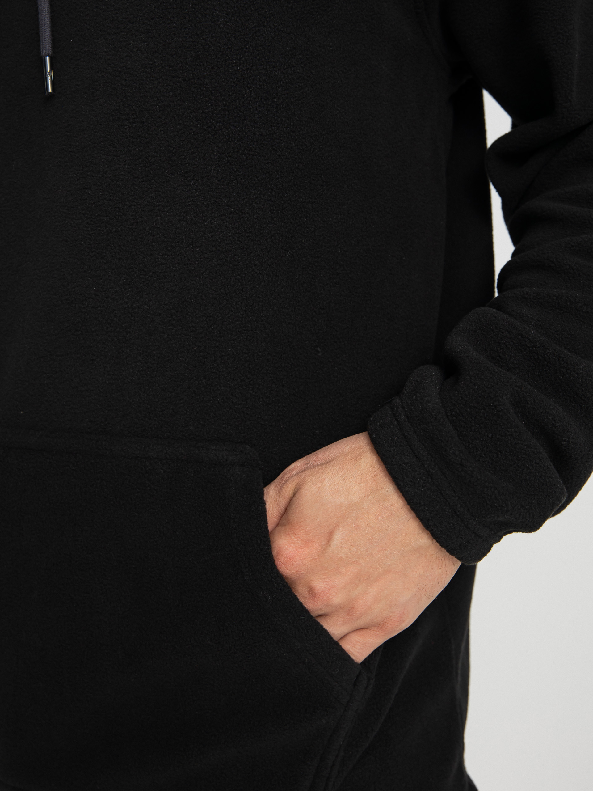 Quiksilver Essentials Polar HD Kapucnis pulóver (black)