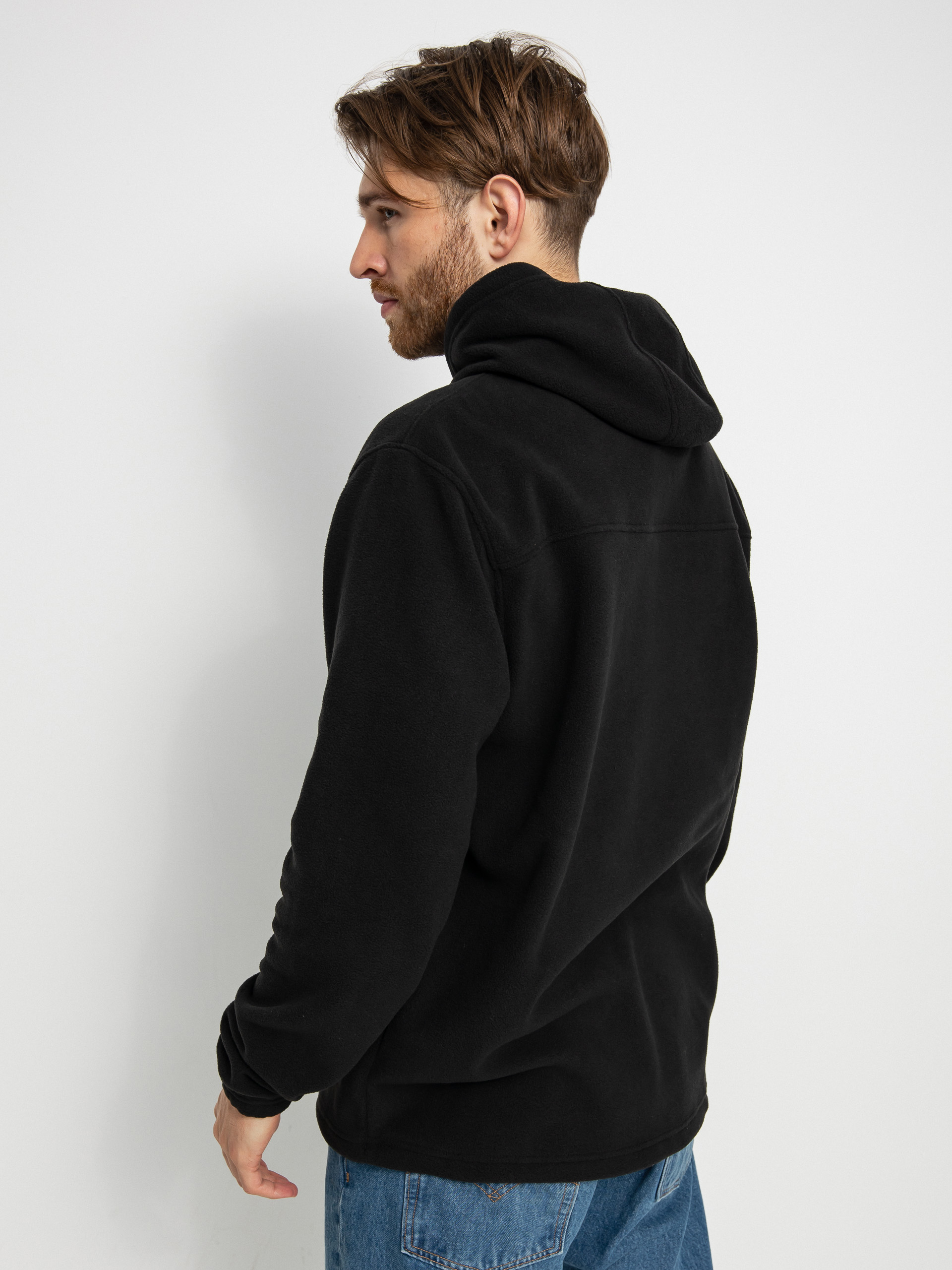 Quiksilver Essentials Polar HD Kapucnis pulóver (black)