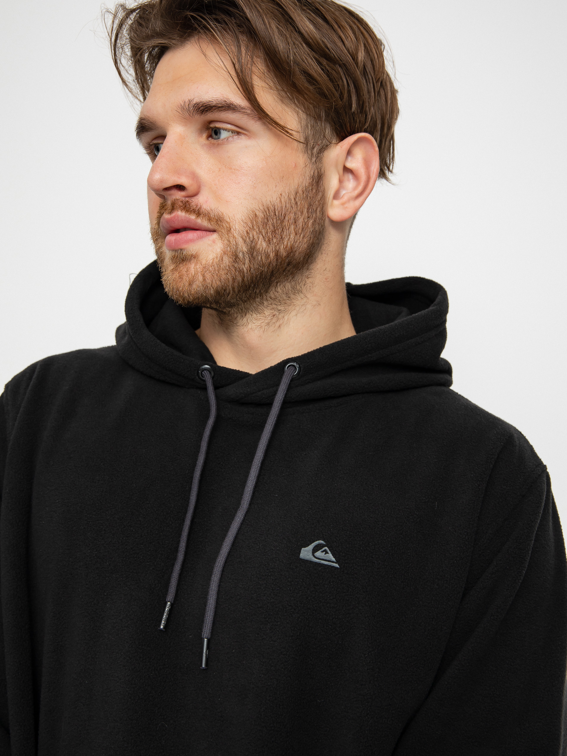 Quiksilver Essentials Polar HD Kapucnis pulóver (black)