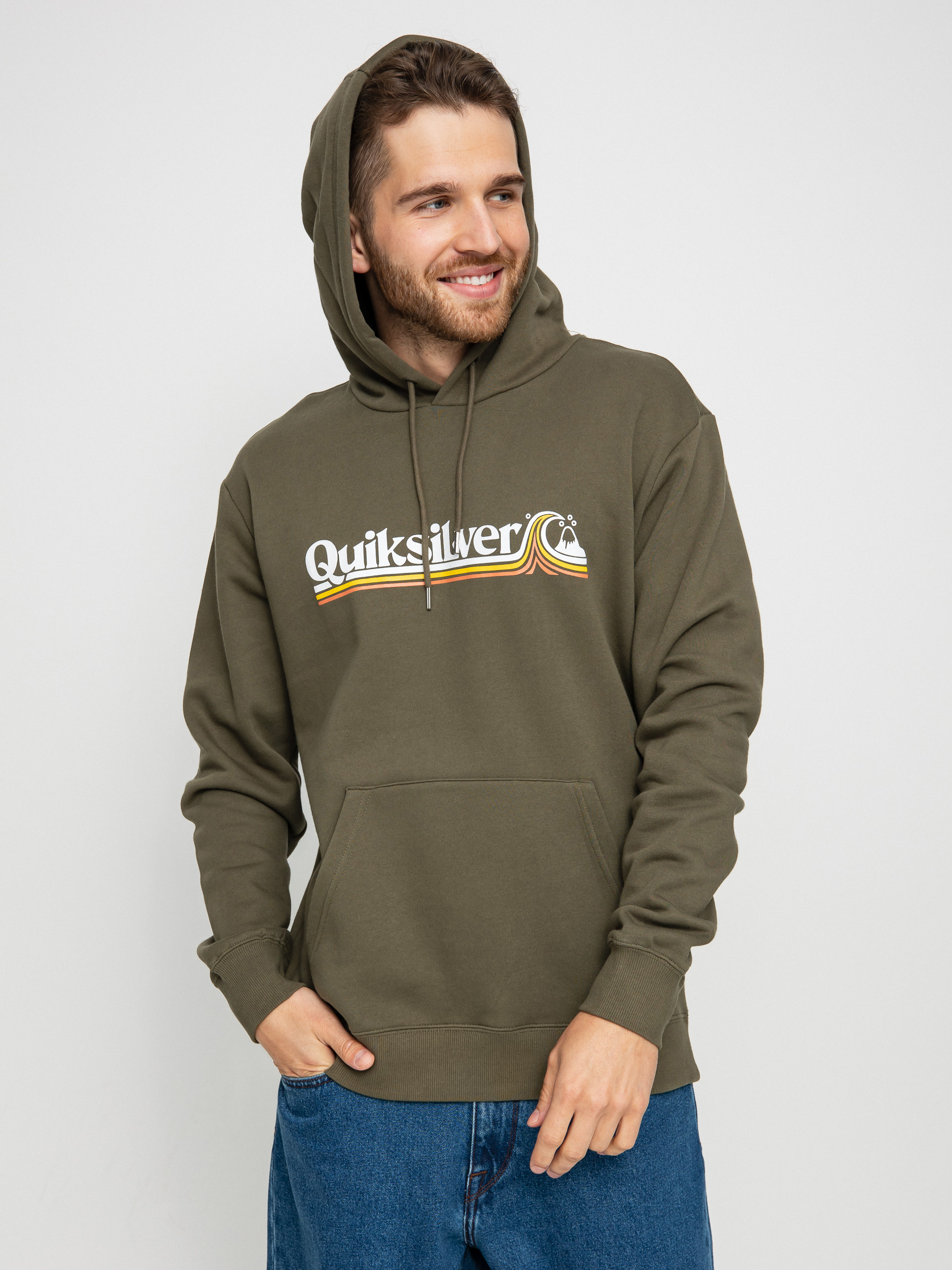 Quiksilver All Lined Up HD Pulóver (grape leaf)