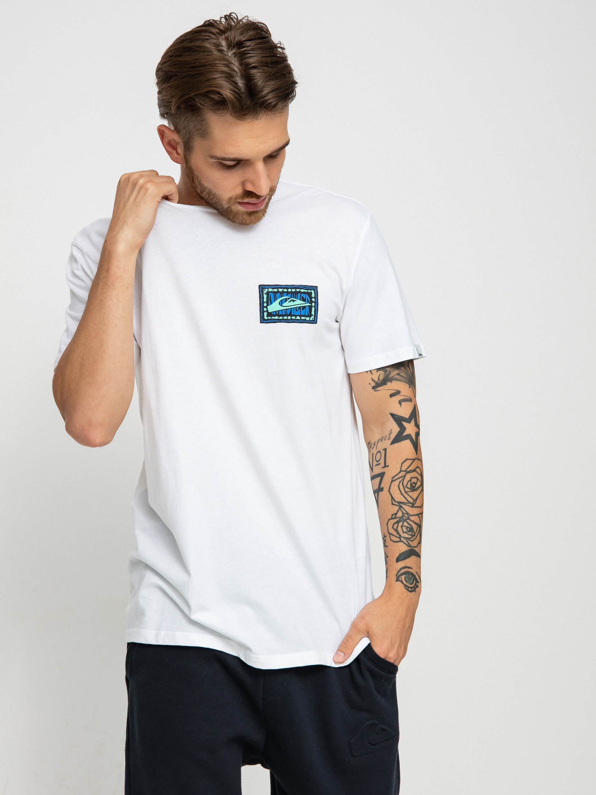 Quiksilver Echoes In Time póló (white)