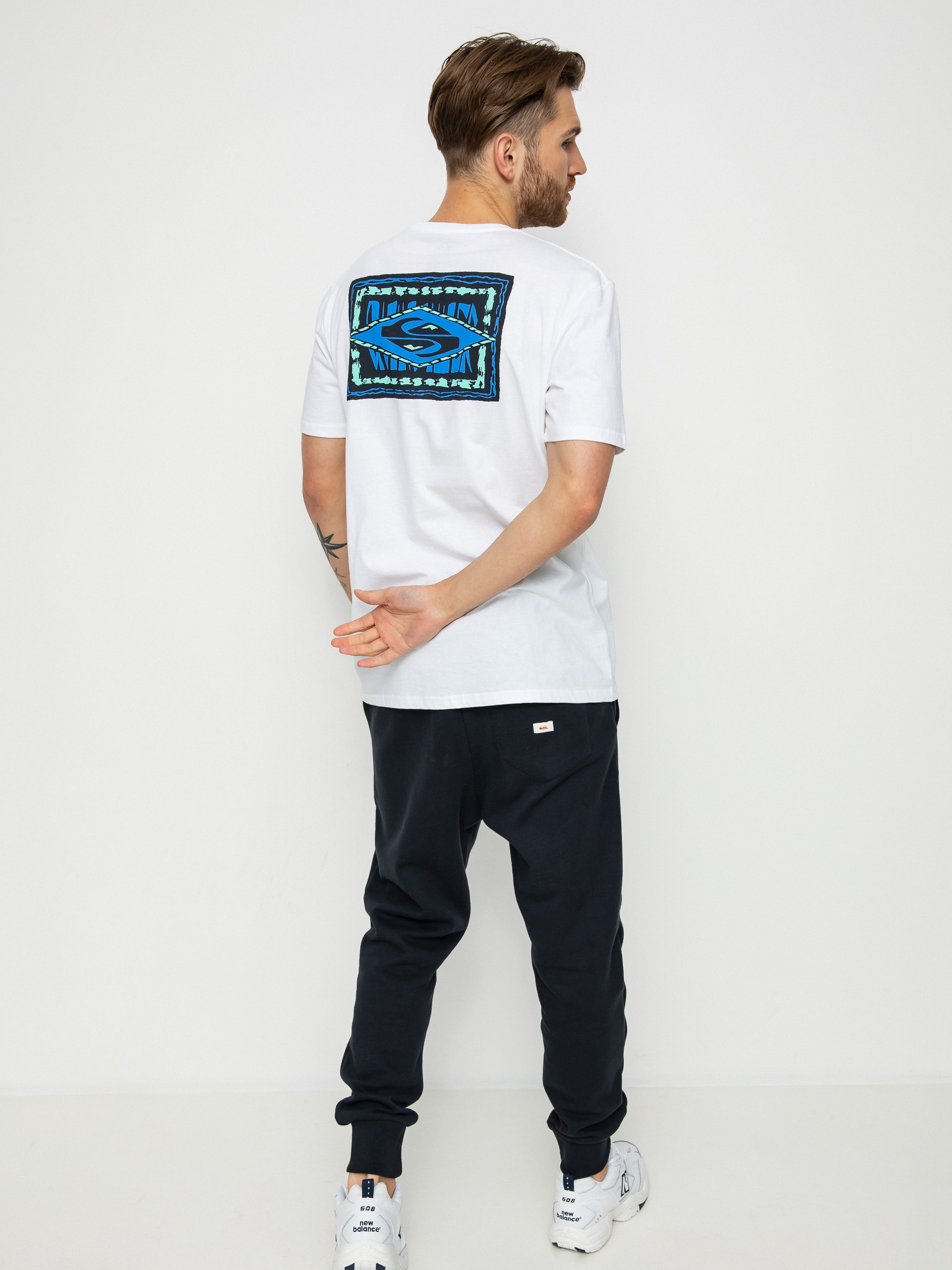 Quiksilver Echoes In Time póló (white)