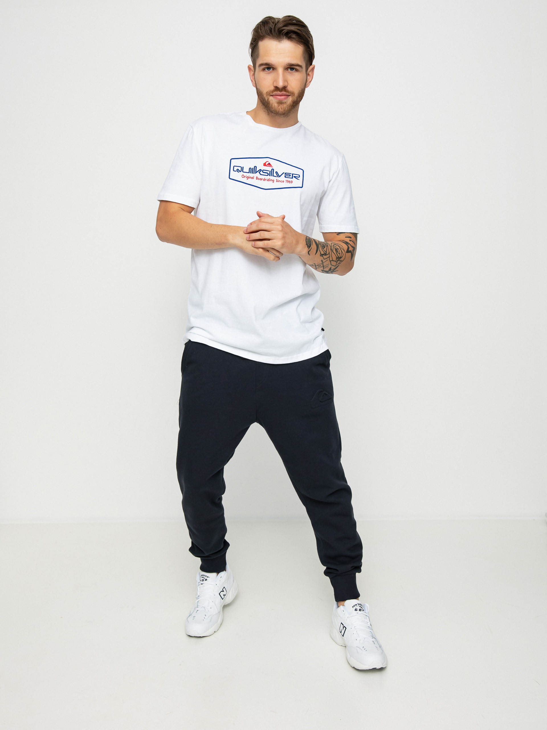 Quiksilver Omni Lockup póló (white)