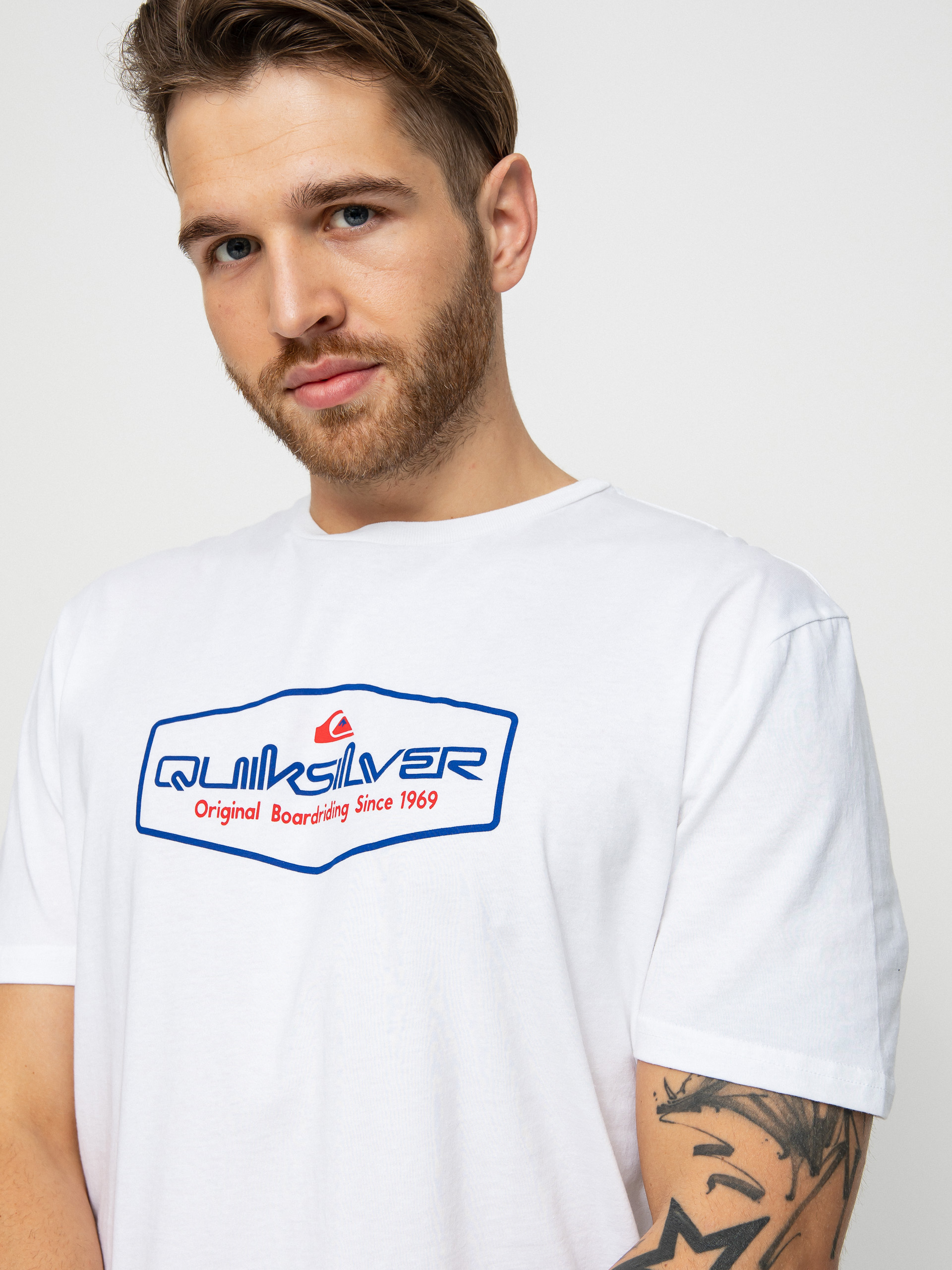 Quiksilver Omni Lockup póló (white)