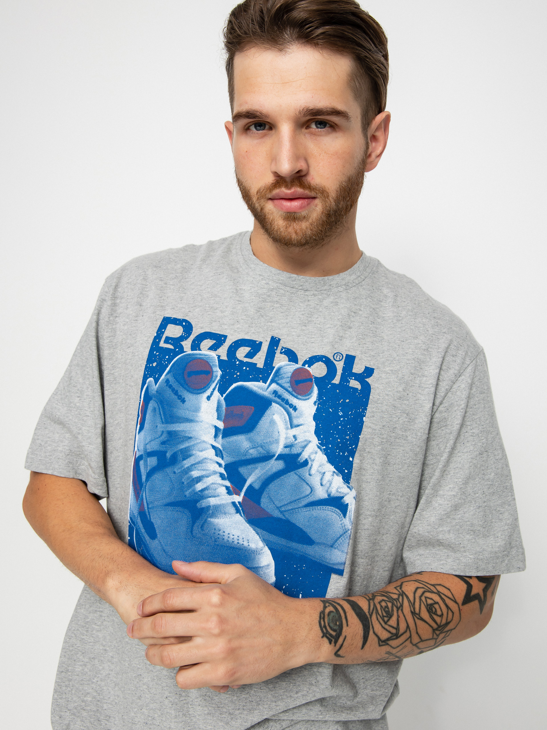 Reebok GS Retro Pump póló (mgreyh)