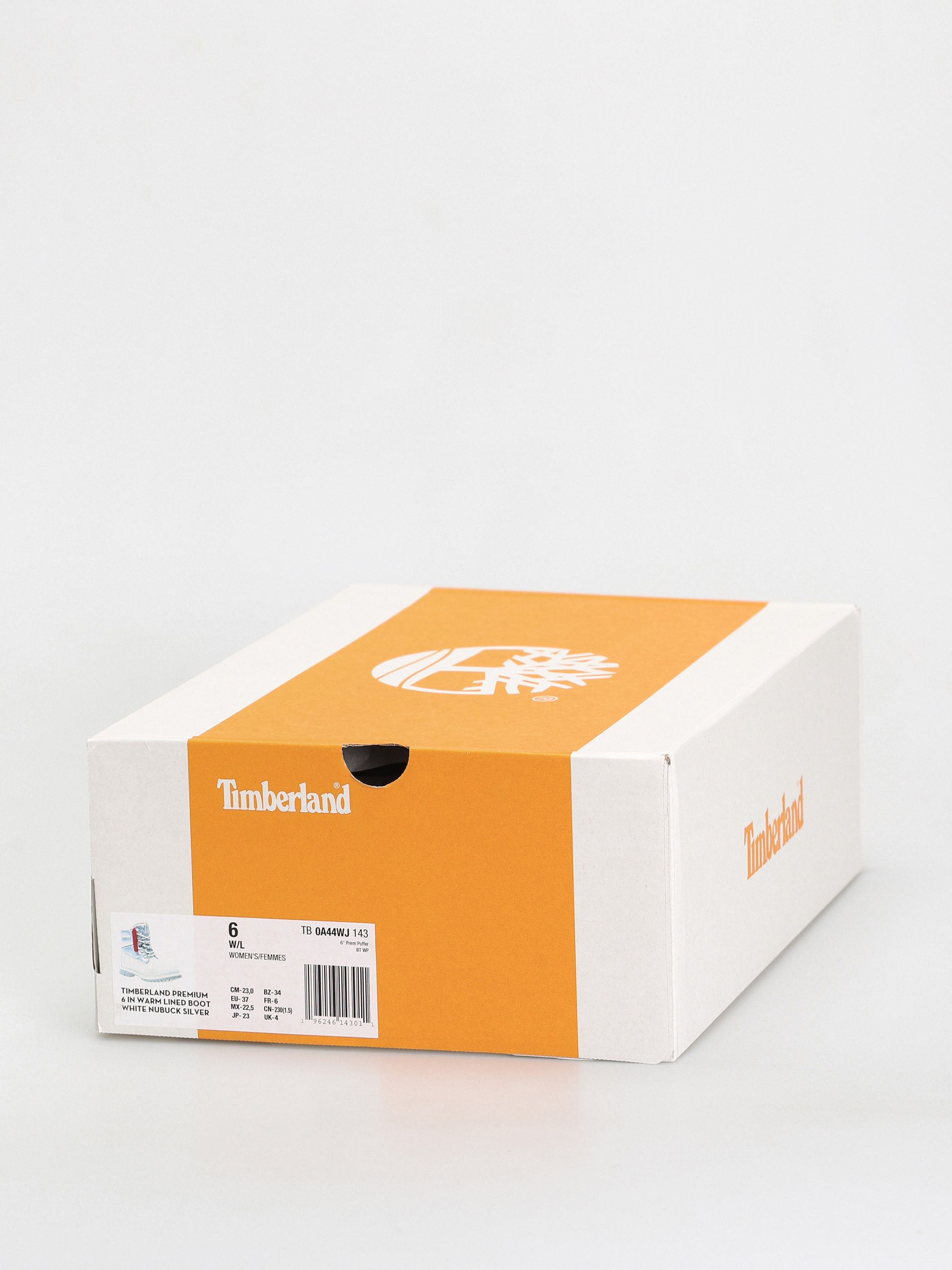 Timberland 6 Prem Puffer Bt Wp Cipők Wmn (white nubuck/silver)