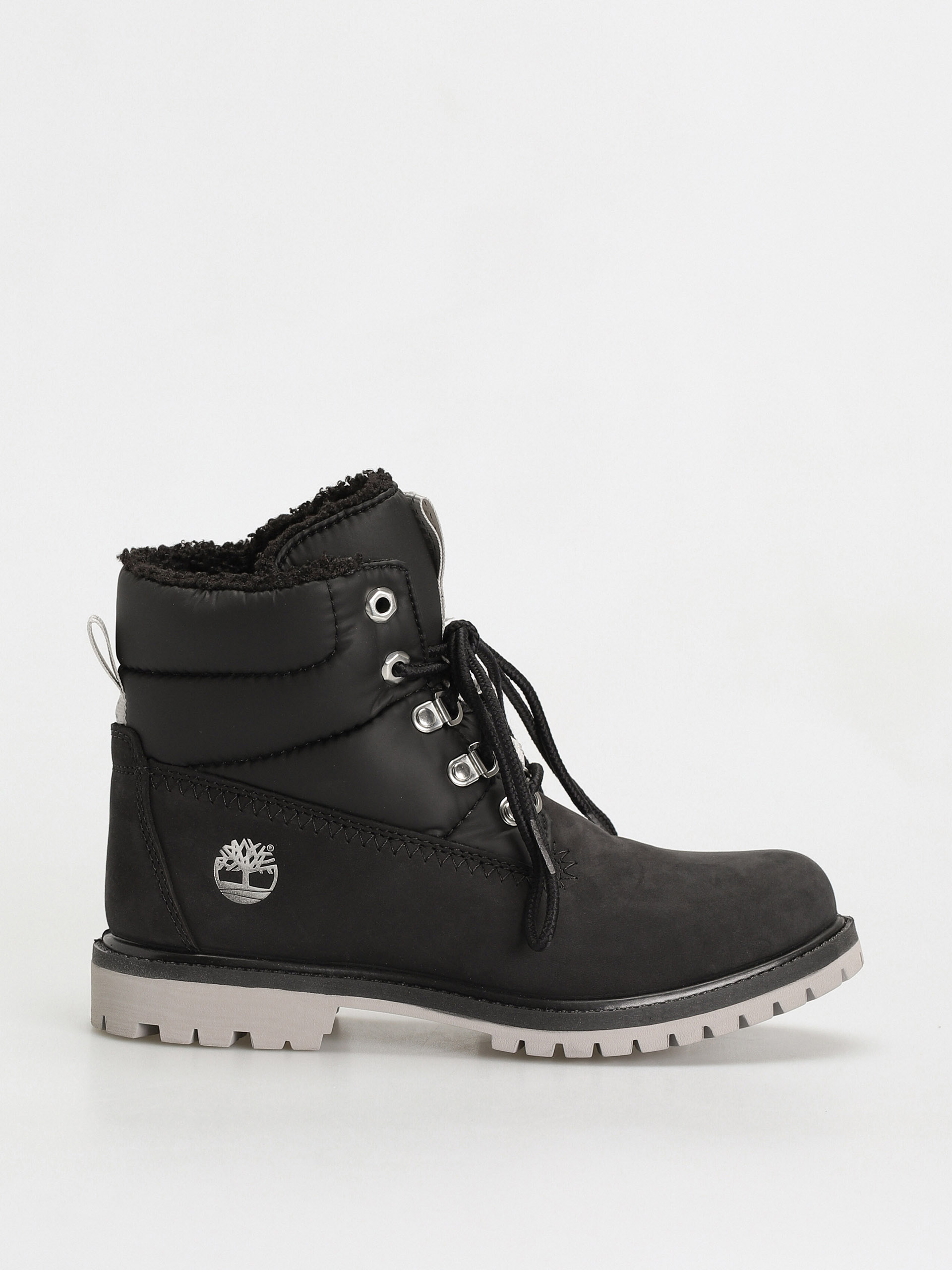 Timberland 6 Prem Puffer Bt Wp Cipők Wmn (black nubuck/silver)