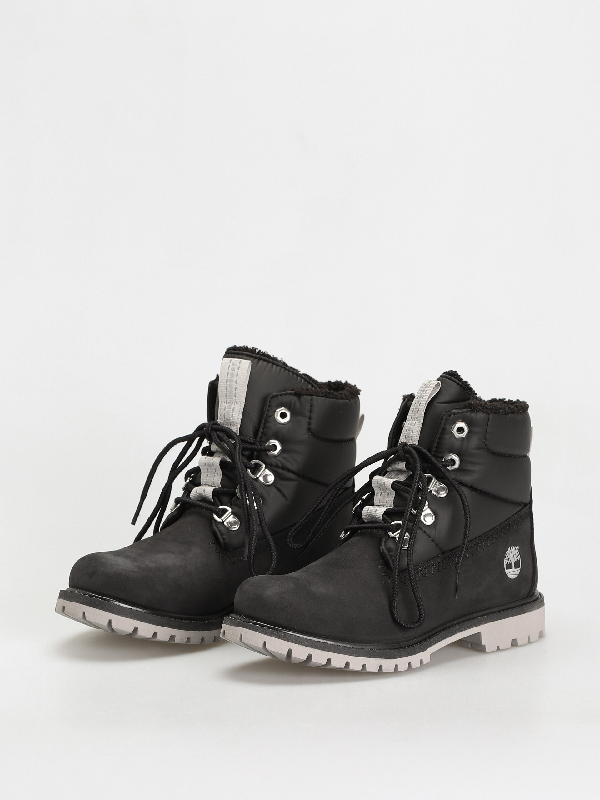 Timberland 6 Prem Puffer Bt Wp Cipők Wmn (black nubuck/silver)