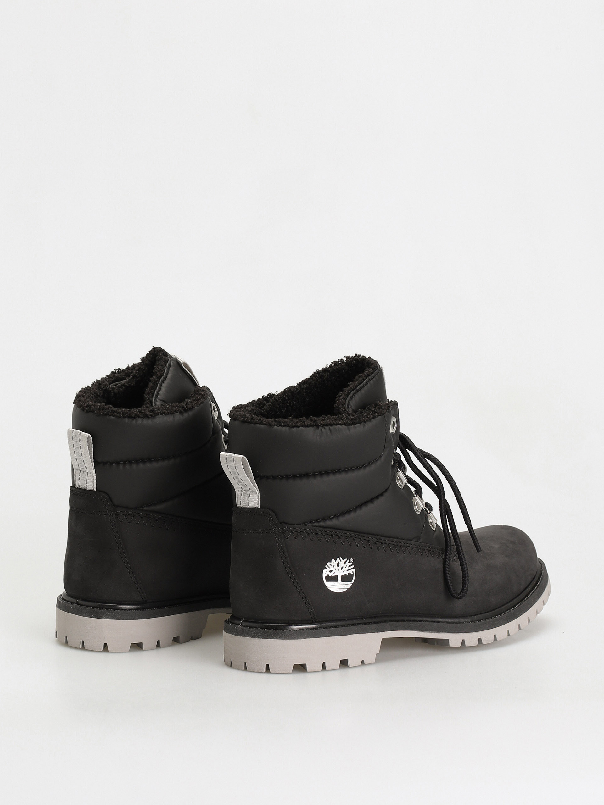 Timberland 6 Prem Puffer Bt Wp Cipők Wmn (black nubuck/silver)