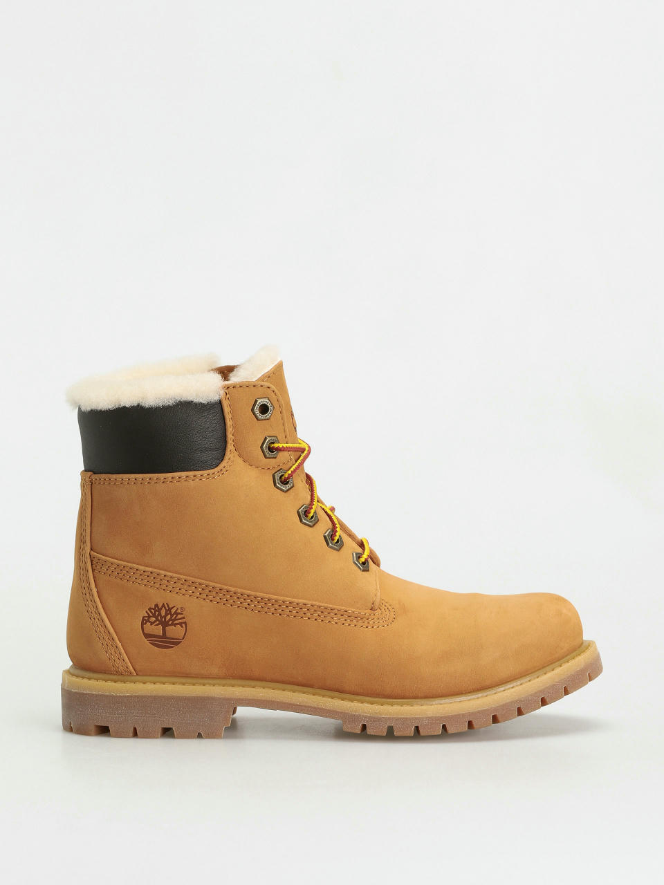 Timberland 6In Premium Shearling Cipők Wmn (wheat nubuck)