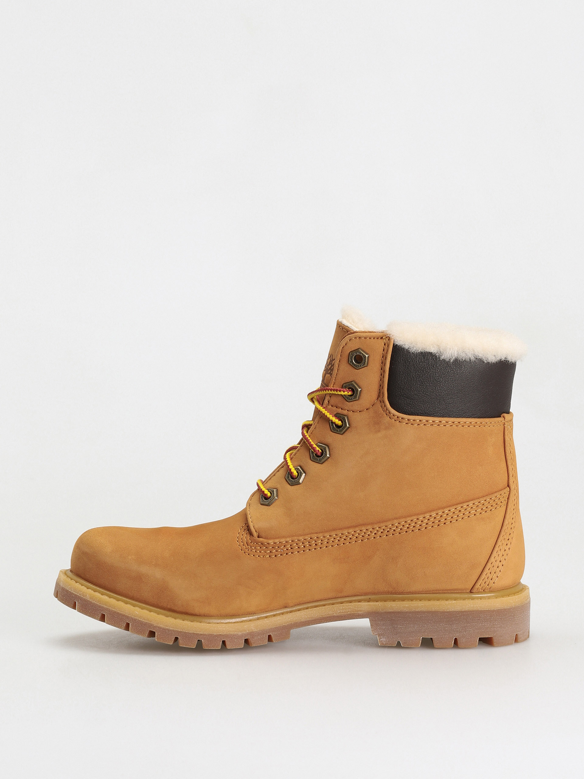 Timberland 6In Premium Shearling Cipők Wmn (wheat nubuck)