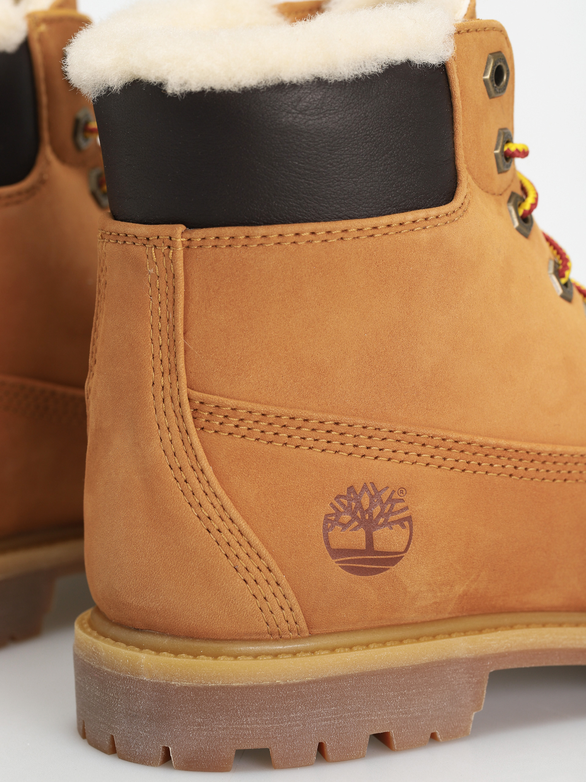 Timberland 6In Premium Shearling Cipők Wmn (wheat nubuck)