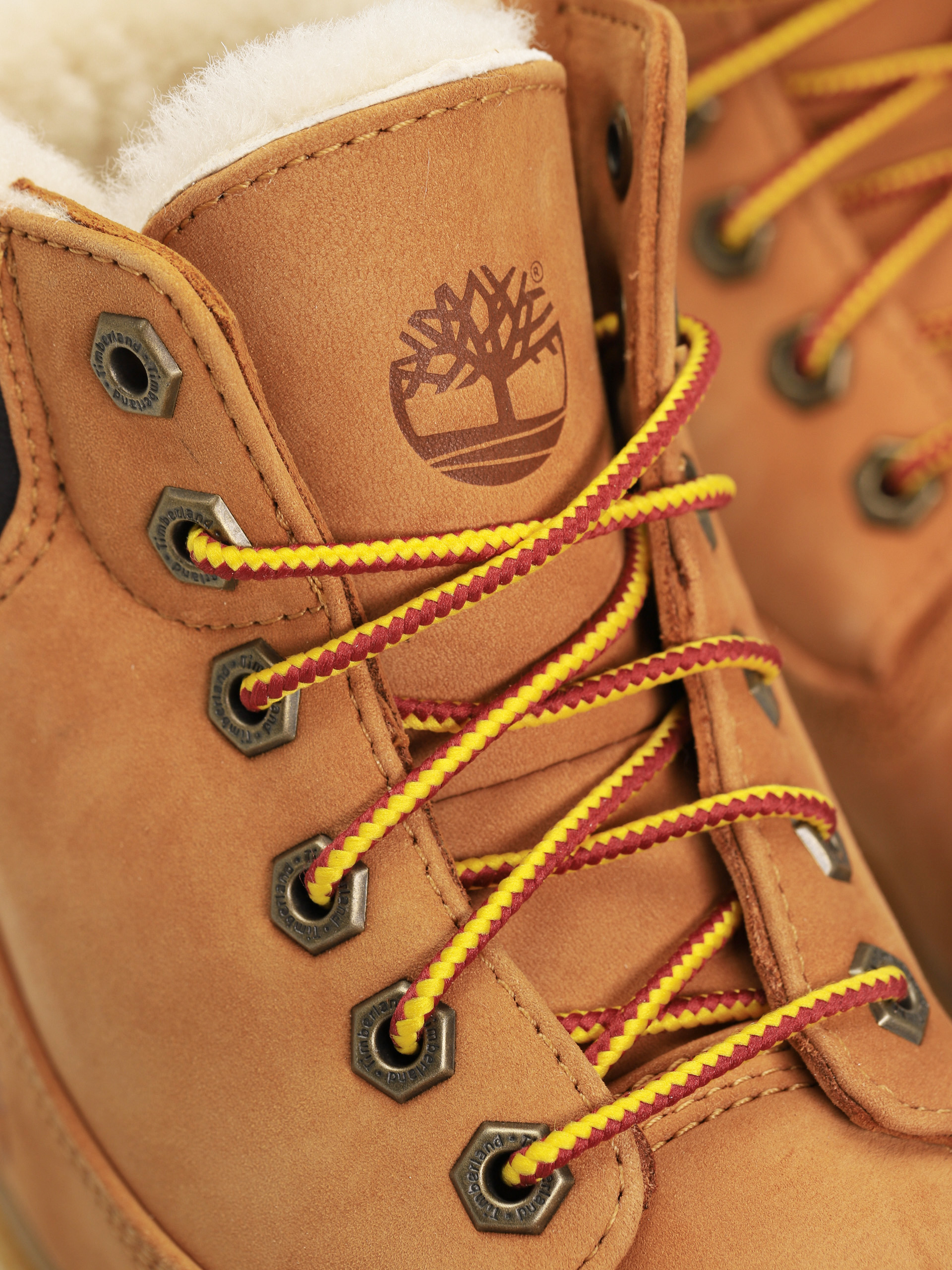 Timberland 6In Premium Shearling Cipők Wmn (wheat nubuck)