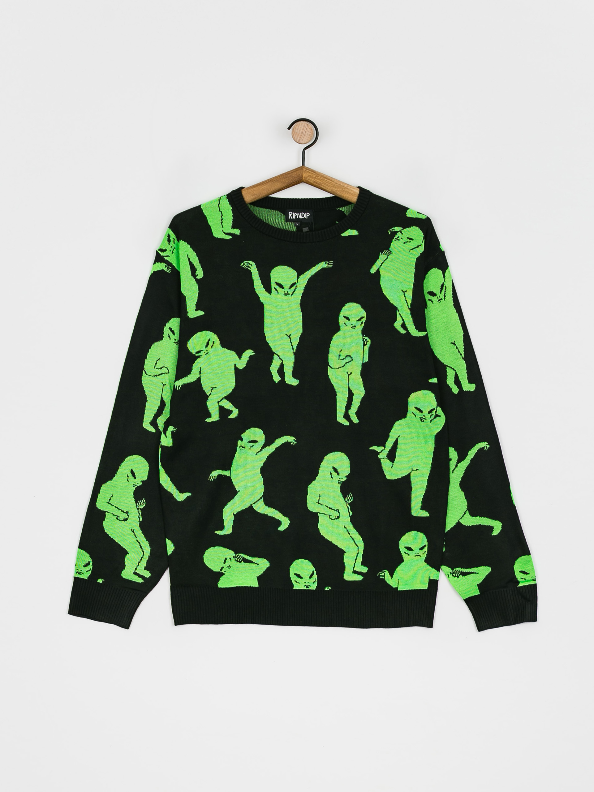 RipNDip Alien Dance Party Pulóver (black)