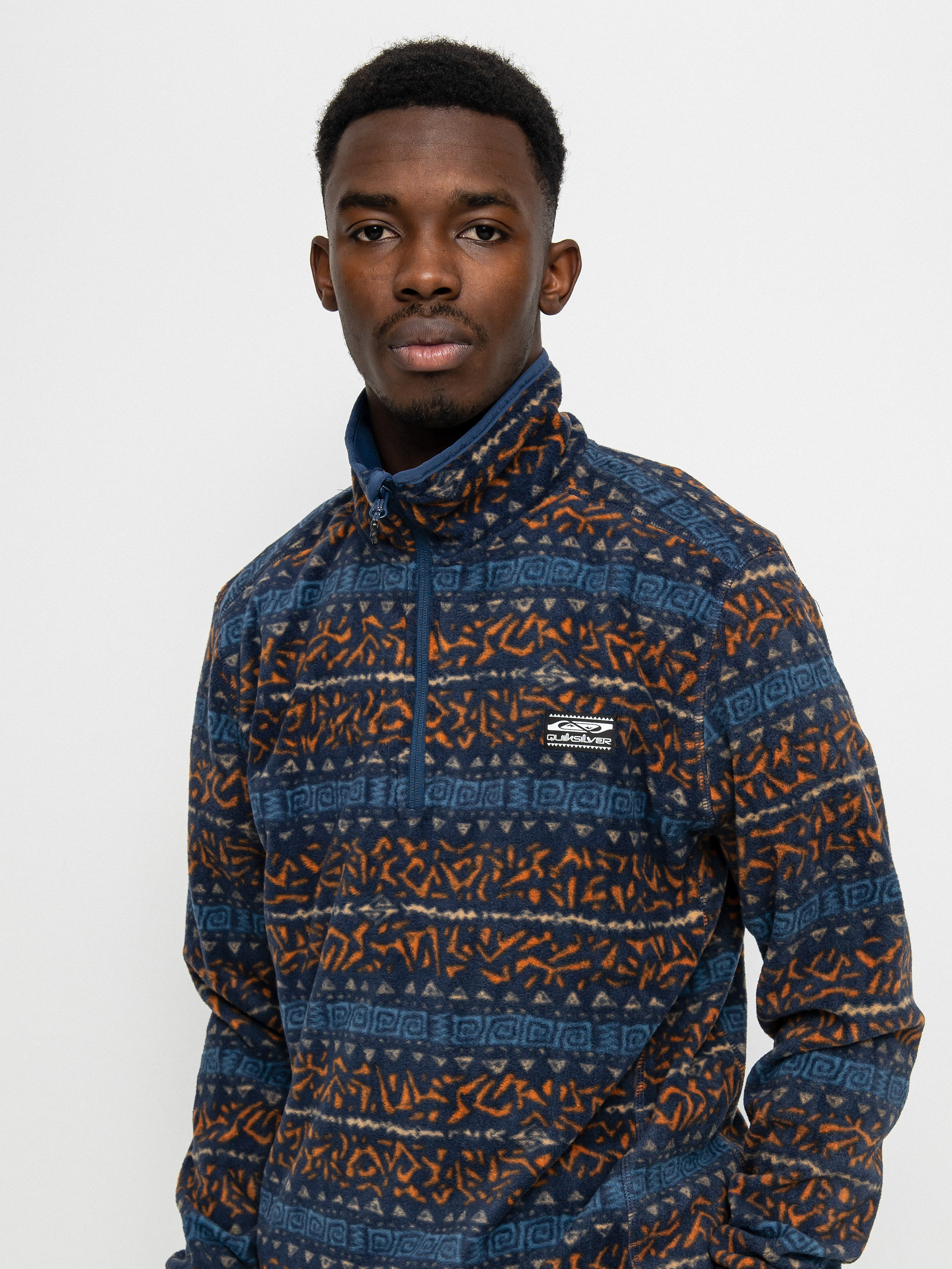 Férfi Quiksilver Aker Hz Polár pulóver (nordic channel insig)