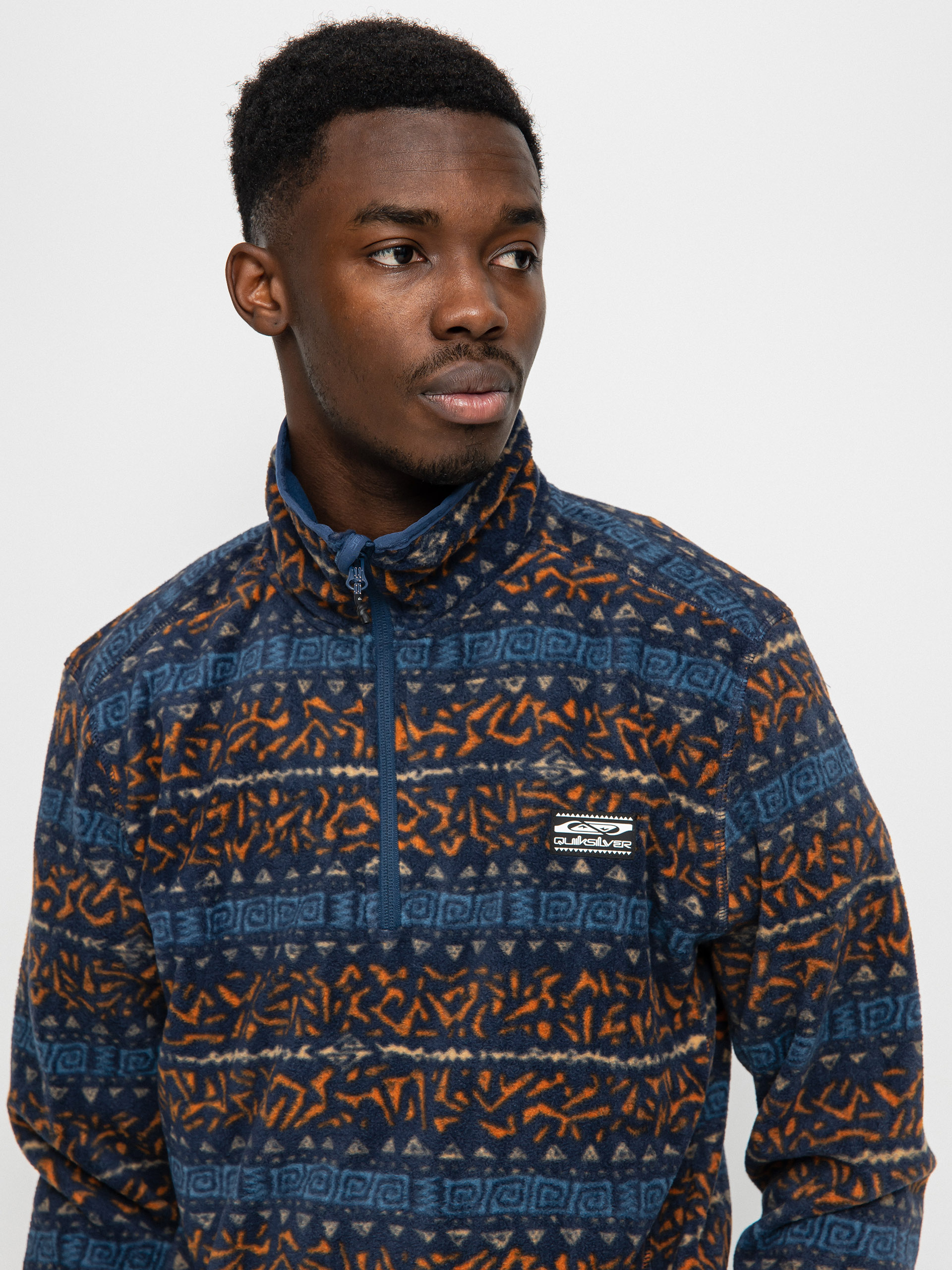 Férfi Quiksilver Aker Hz Polár pulóver (nordic channel insig)