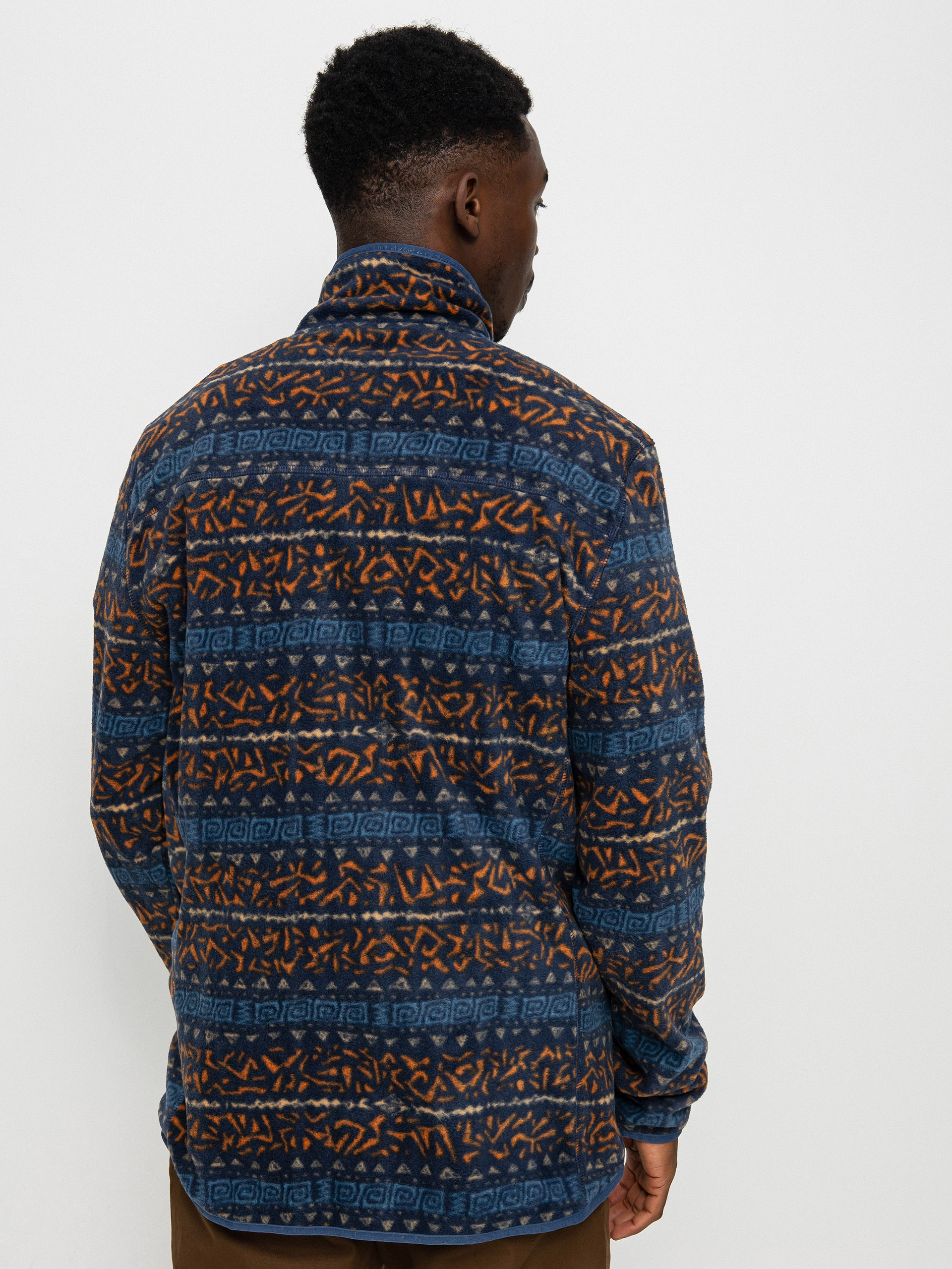 Férfi Quiksilver Aker Hz Polár pulóver (nordic channel insig)