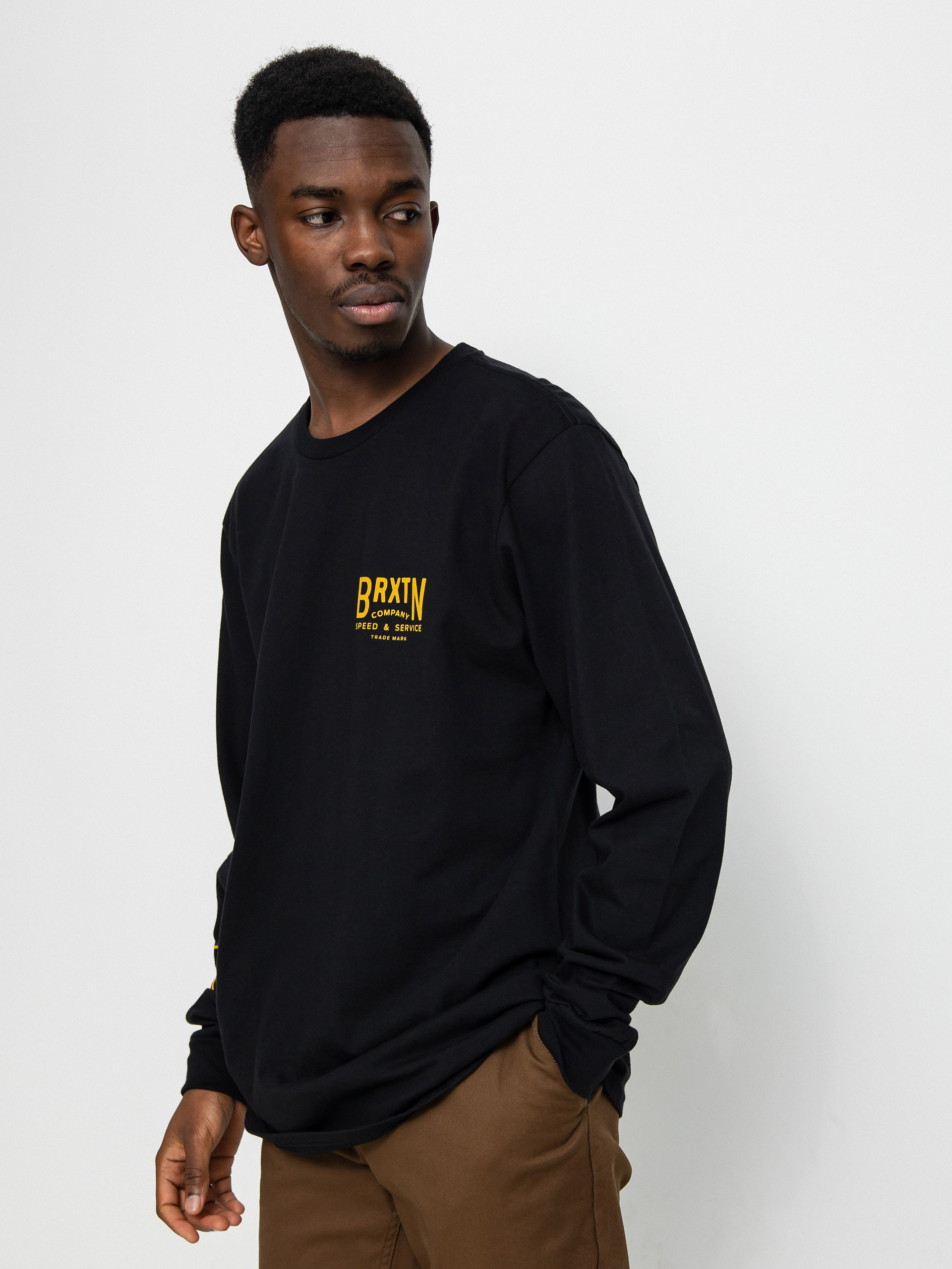 Brixton Tune Up Hosszú ujjú felső (black)