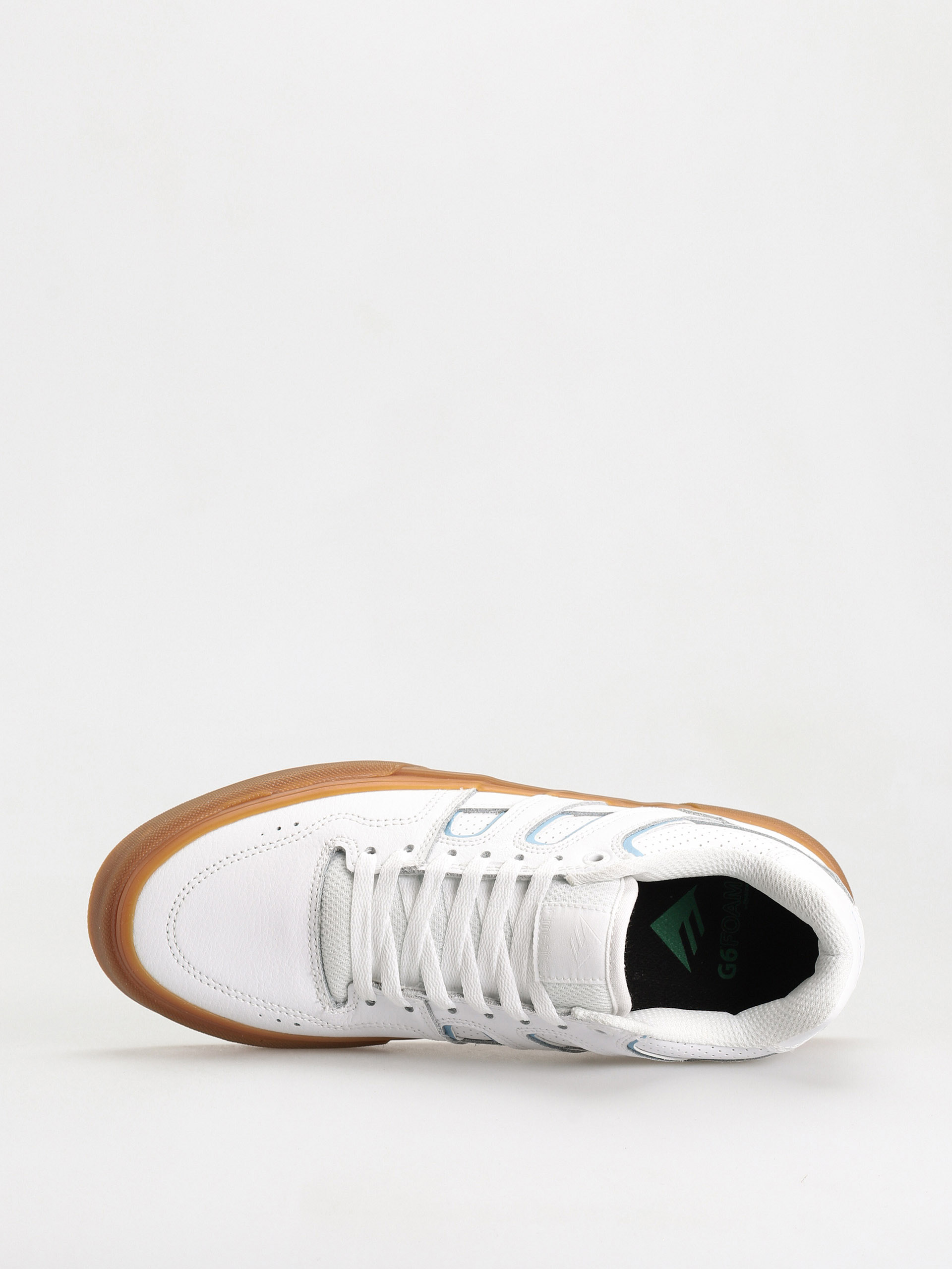 Emerica Tilt G6 Vulc Cipők (white/blue/gum)