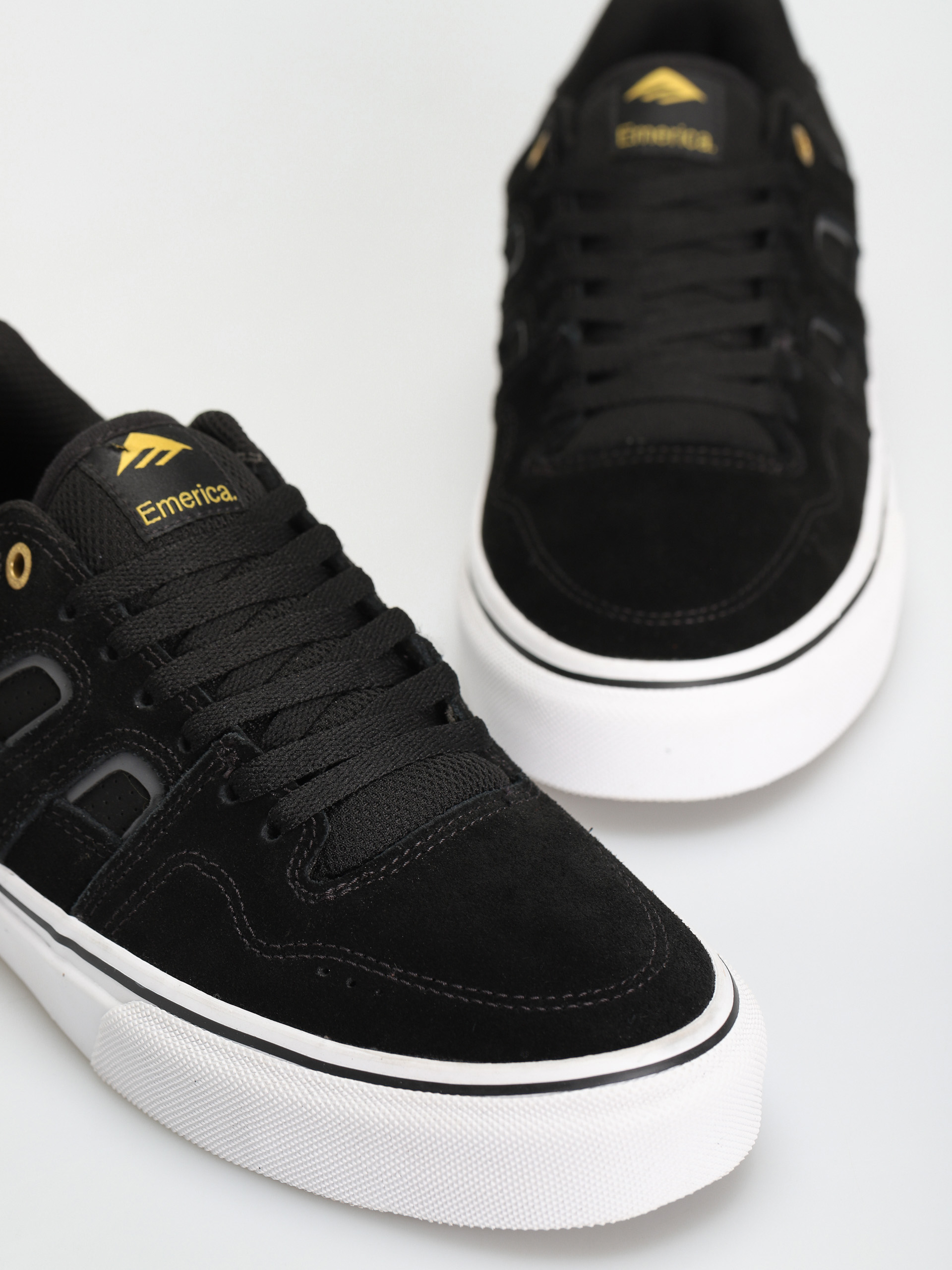 Emerica Tilt G6 Vulc Cipők (black/white/gold)