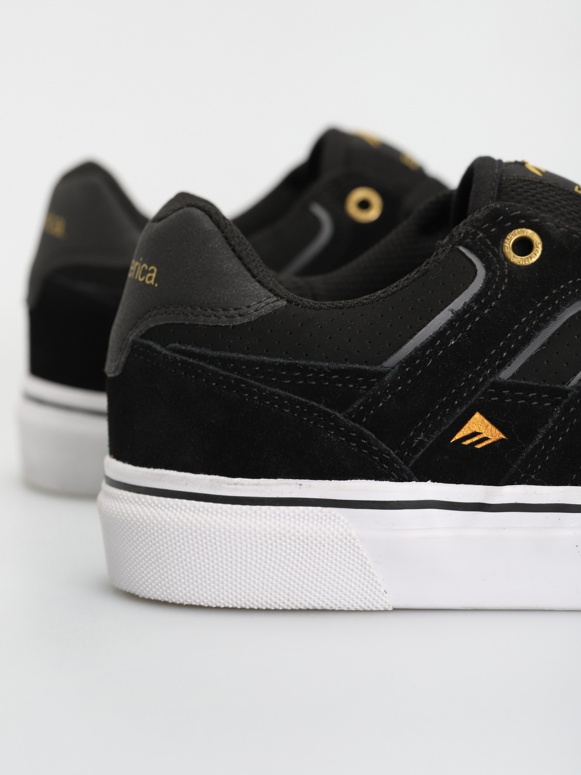 Emerica Tilt G6 Vulc Cipők (black/white/gold)