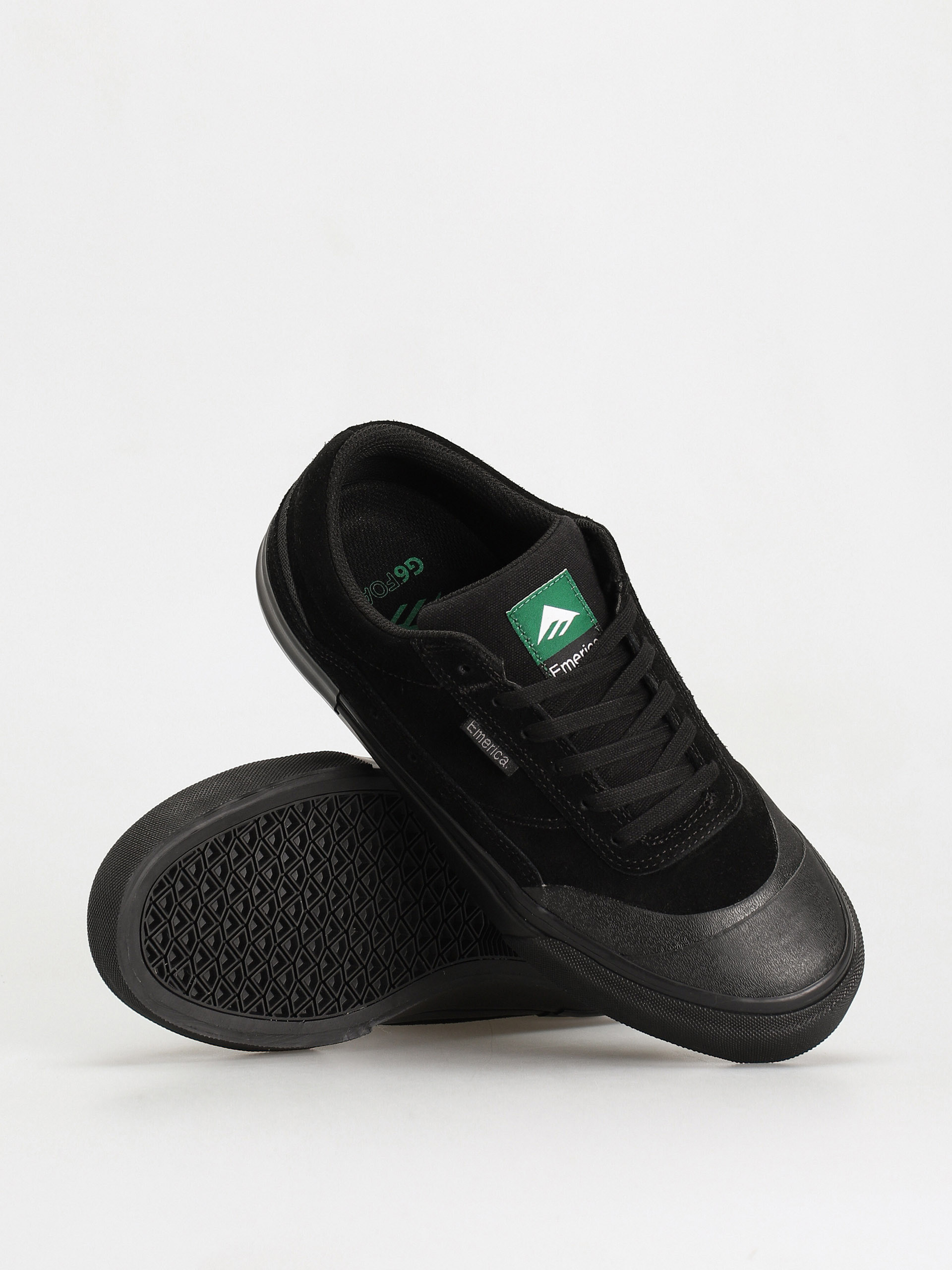 Emerica Vulcano Cipők (black/black)