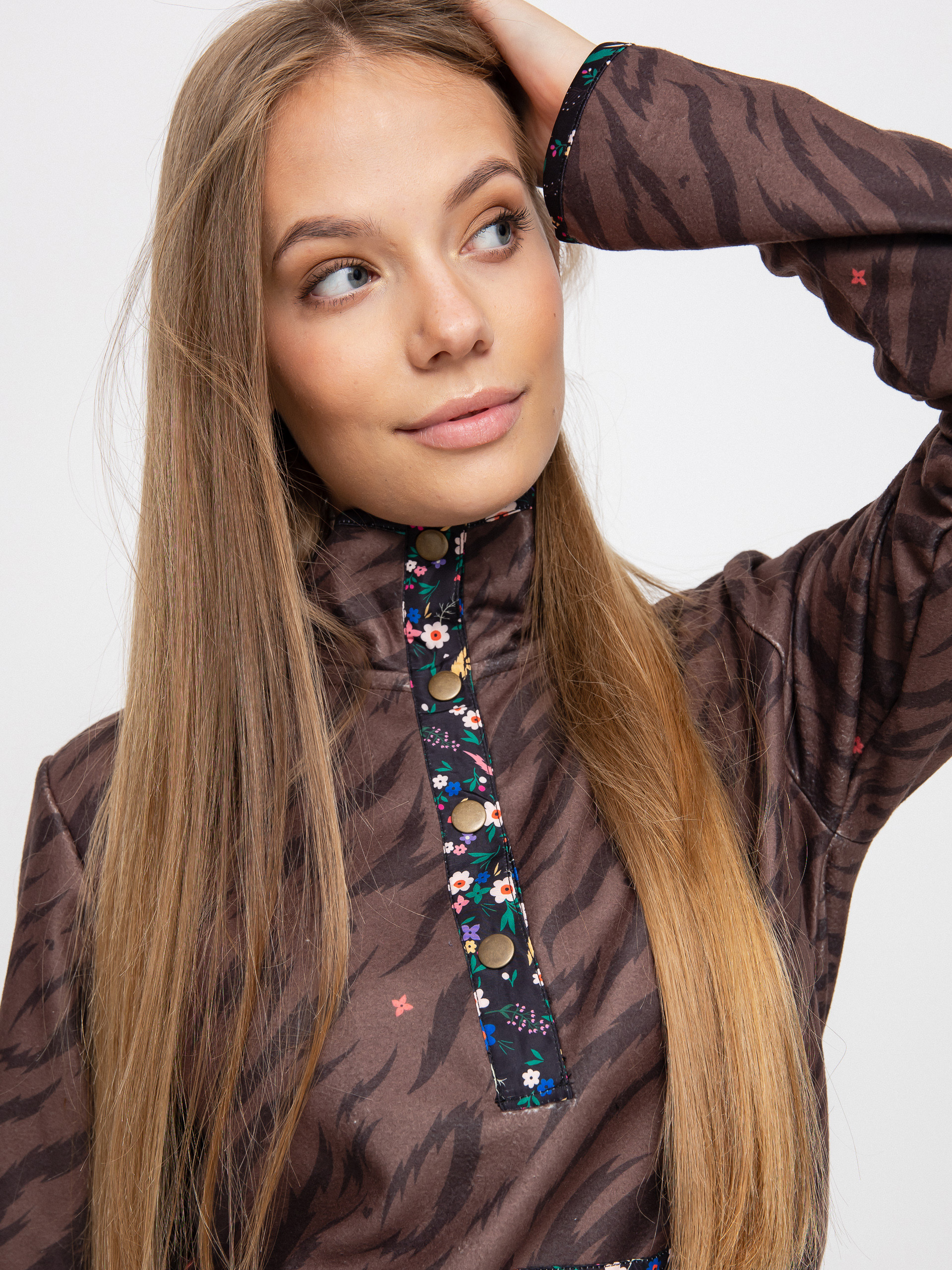 Női Femi Stories Sudar Polár pulóver (wdt)